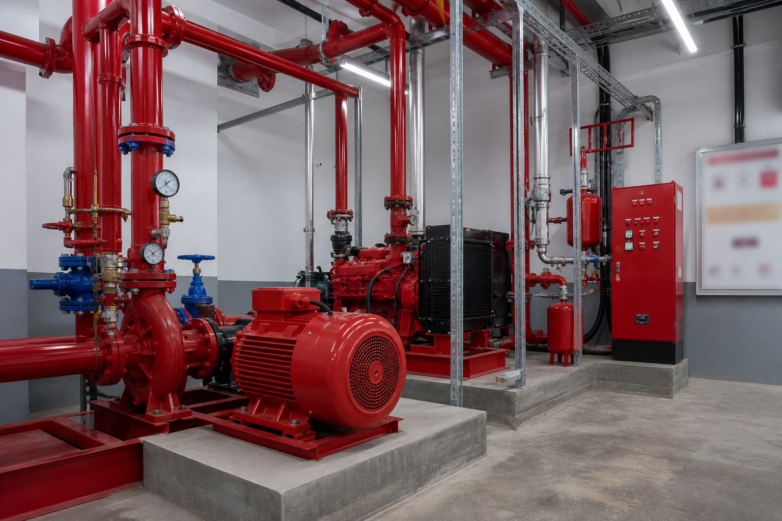 Bảng nội quy vận hành máy bơm PCCC tại Hà Nội