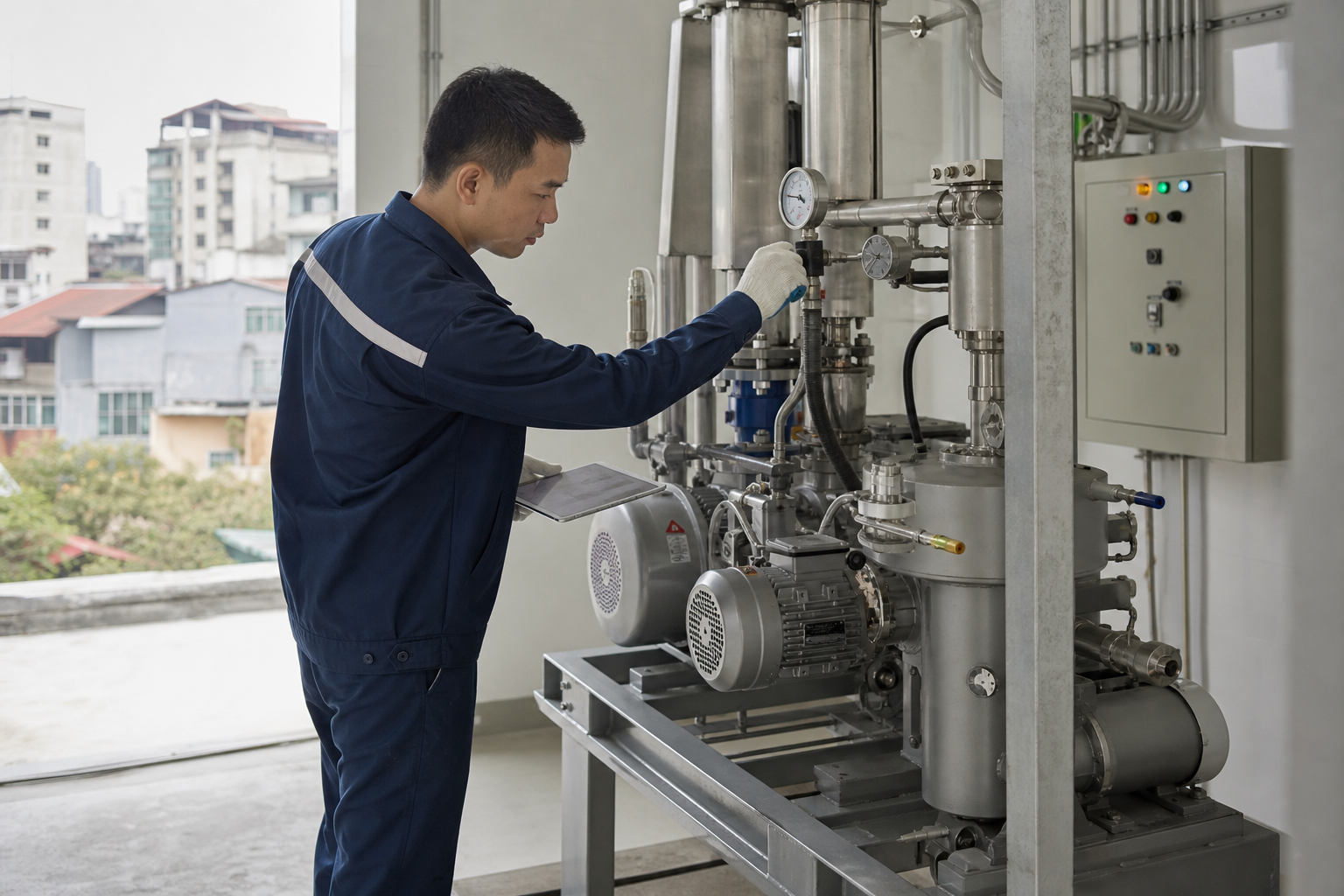 Bảo dưỡng máy bơm chân không tại Hà Nội: khi nào cần làm?