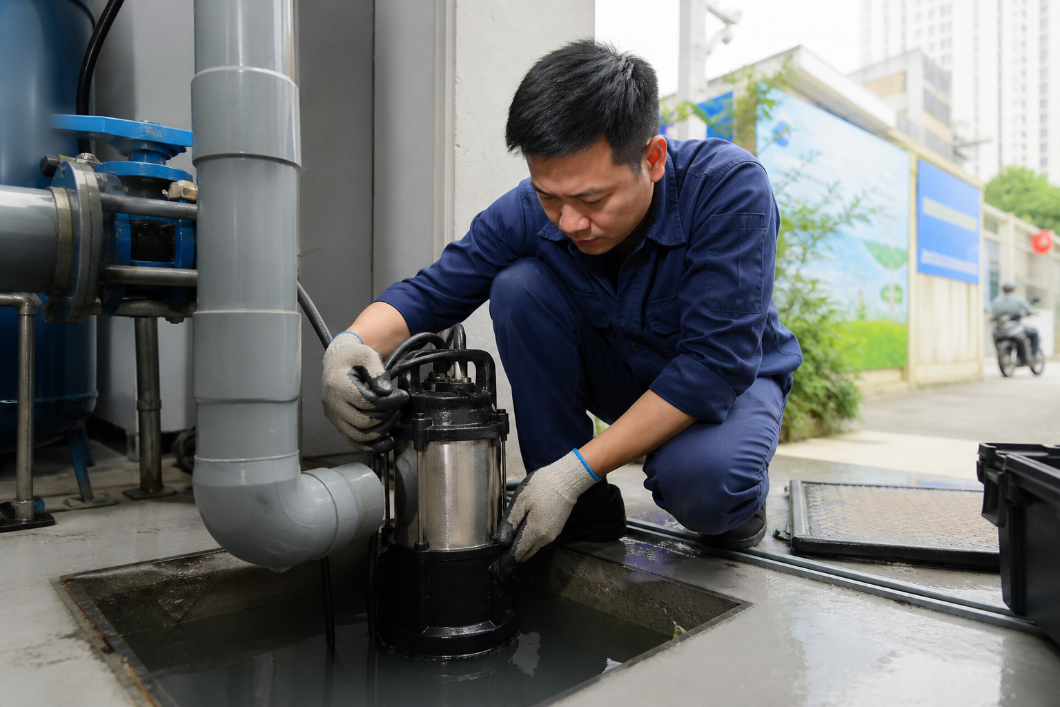 Bảo dưỡng máy bơm chìm tại Hà Nội: dấu hiệu nên làm ngay