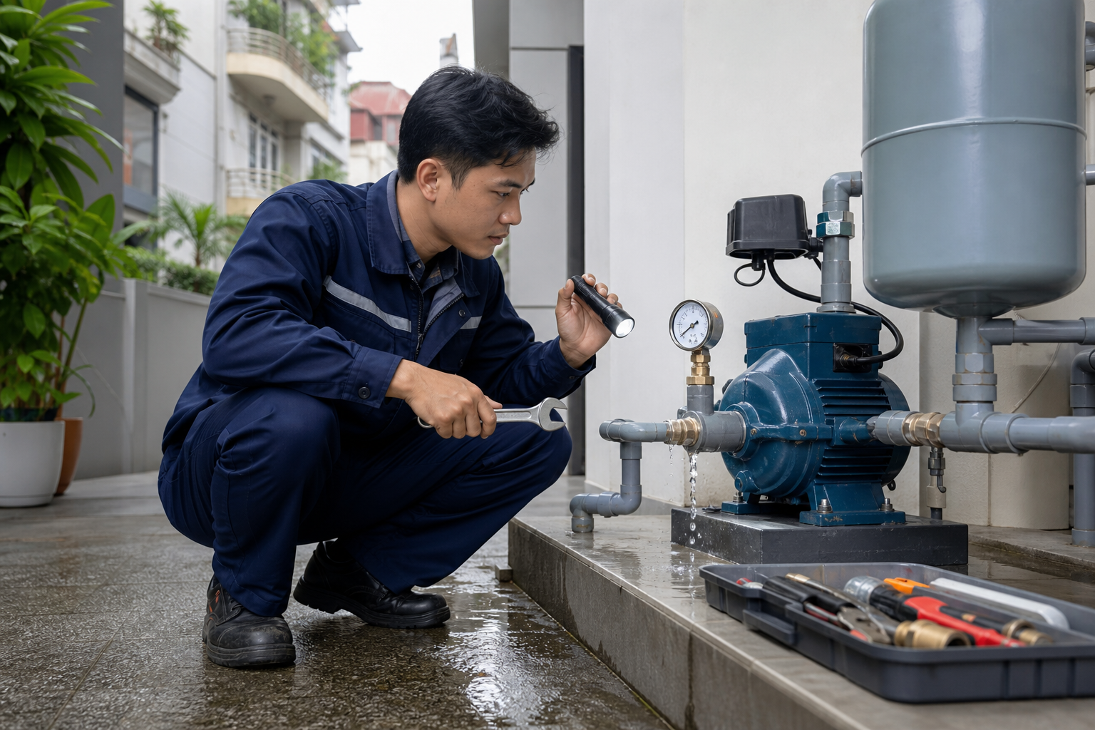 Những dấu hiệu nên kiểm tra máy bơm ngay - Bảo dưỡng và sửa chữa máy bơm - Máy Bơm Nhập Khẩu Chính Hãng