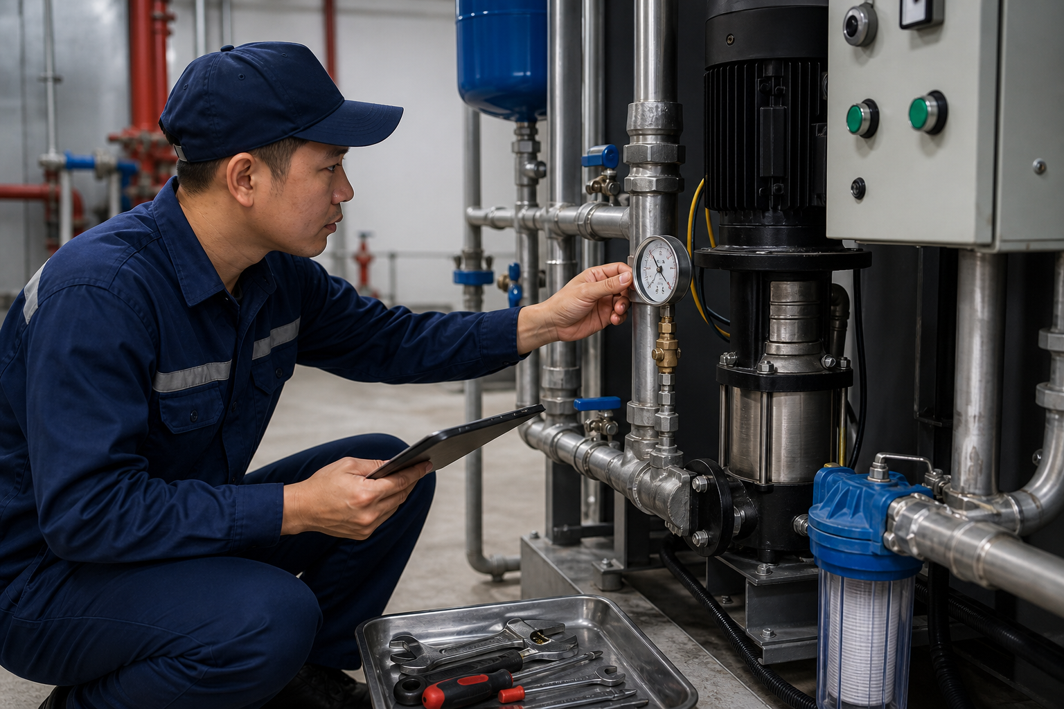 Những hạng mục cần kiểm tra trong một lần bảo dưỡng - Bảo dưỡng và sửa chữa máy bơm - Máy Bơm Nhập Khẩu Chính Hãng