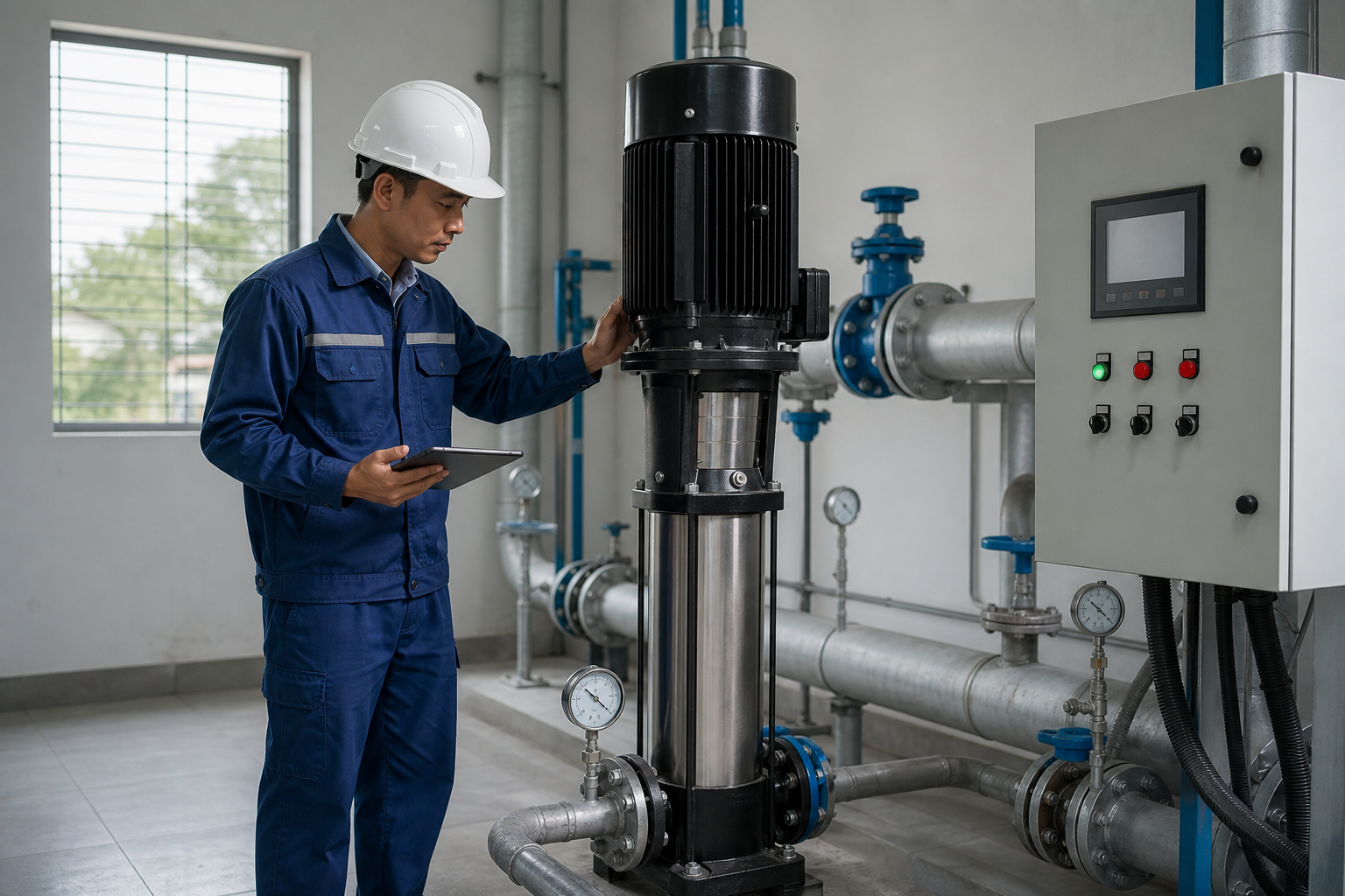 Bảo dưỡng máy bơm trục đứng tại Hà Nội: cần kiểm tra gì?