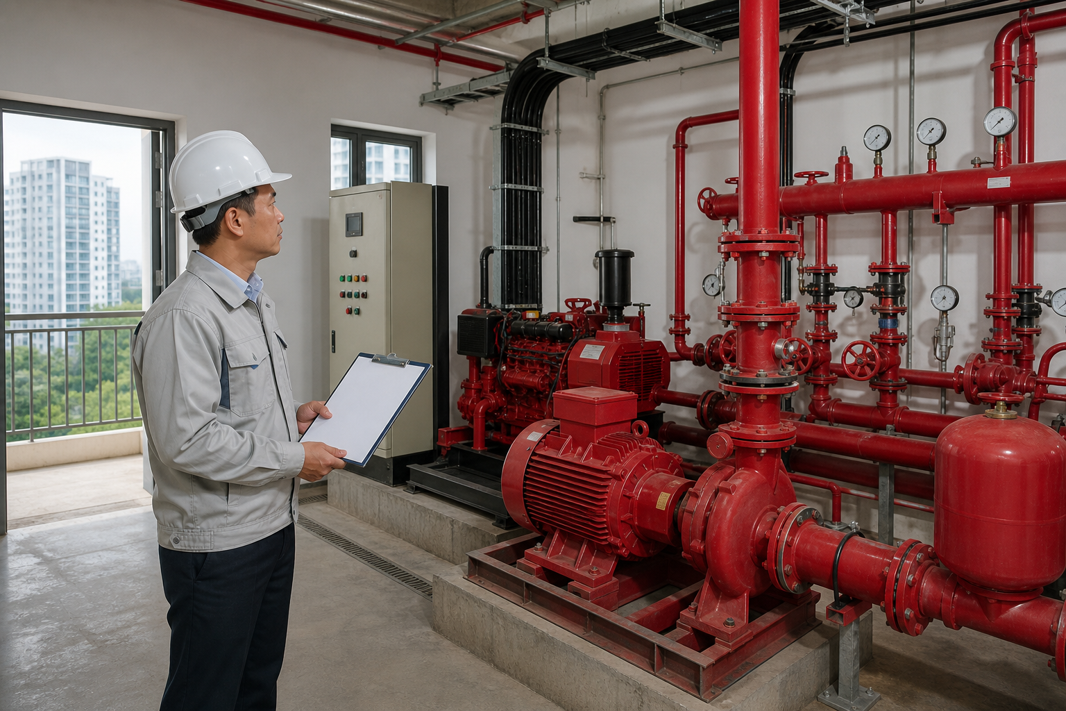 Khi nào công trình tại Hà Nội cần hỏi báo giá máy bơm PCCC? - Báo giá máy bơm - Máy Bơm Nhập Khẩu Chính Hãng