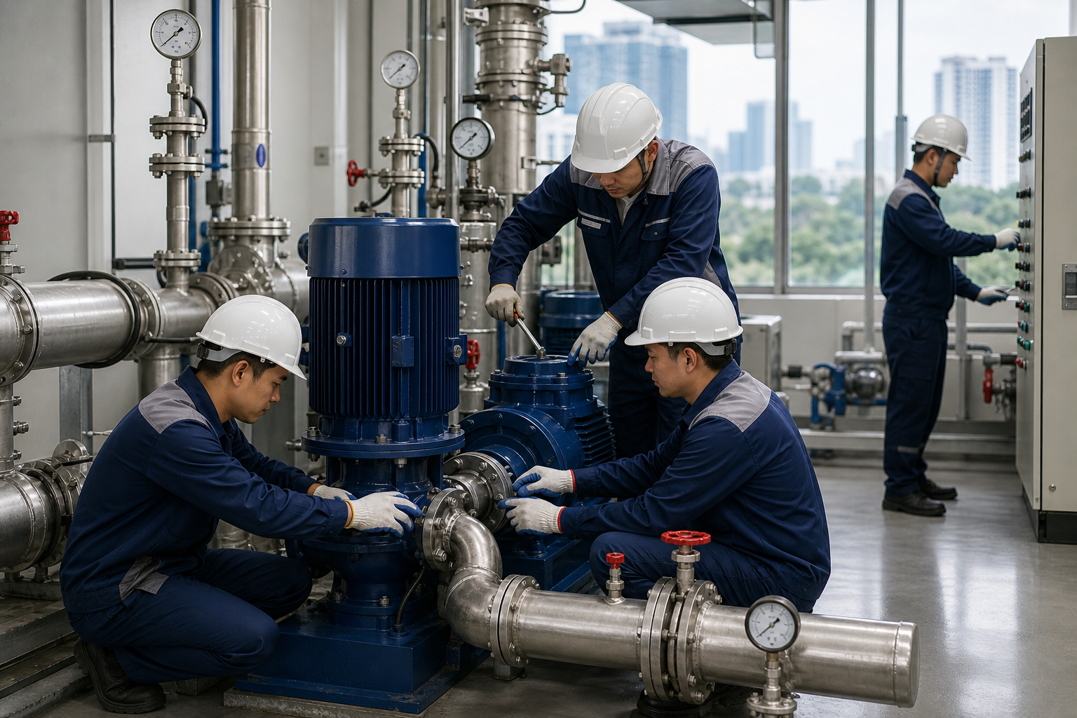 Bảo Trì Máy Bơm Công Nghiệp Tại Hà Nội Đúng Cách