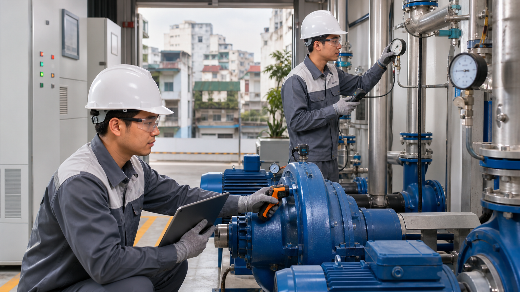 Khi nào hệ thống tại Hà Nội nên kiểm tra máy bơm công nghiệp? - Máy bơm công nghiệp - Máy Bơm Nhập Khẩu Chính Hãng