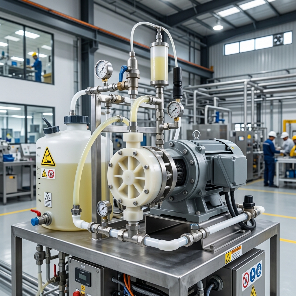 Yêu cầu kỹ thuật khắt khe khi chọn bơm định lượng axit đặc - Bơm định lượng - Máy Bơm Nhập Khẩu Chính Hãng