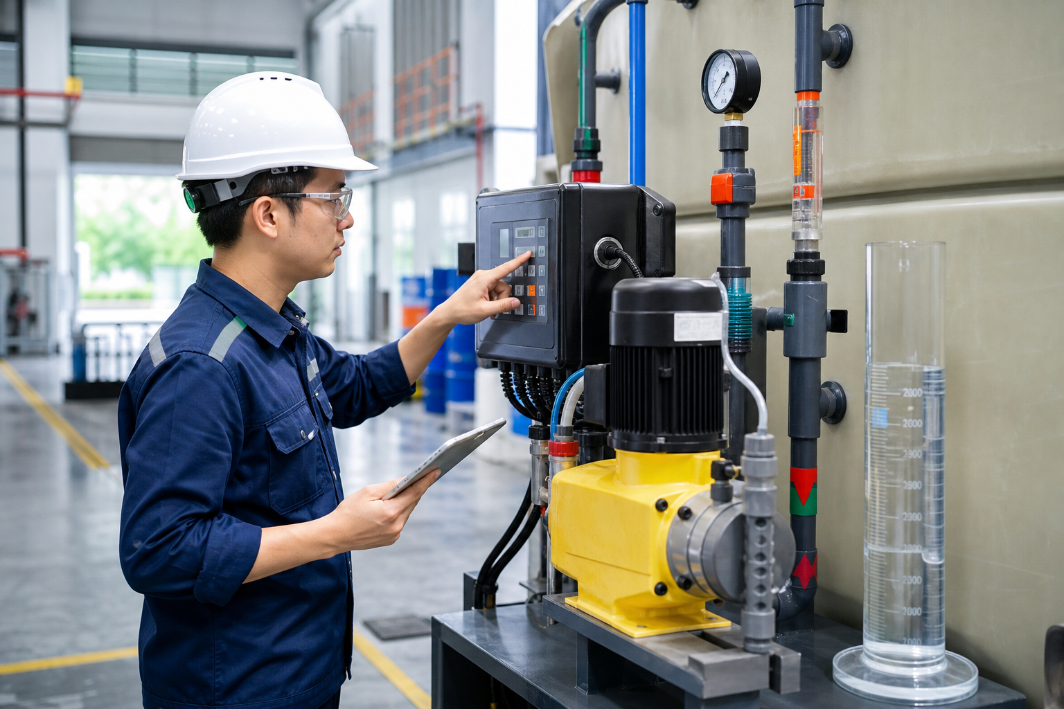 Cách xác định thông số trước khi chọn bơm định lượng - Bơm định lượng - Máy Bơm Nhập Khẩu Chính Hãng