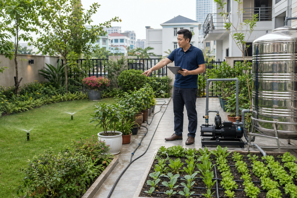 1. Xác định đúng nhu cầu tưới trước khi chọn bơm - Tư vấn chọn máy bơm - Máy Bơm Nhập Khẩu Chính Hãng