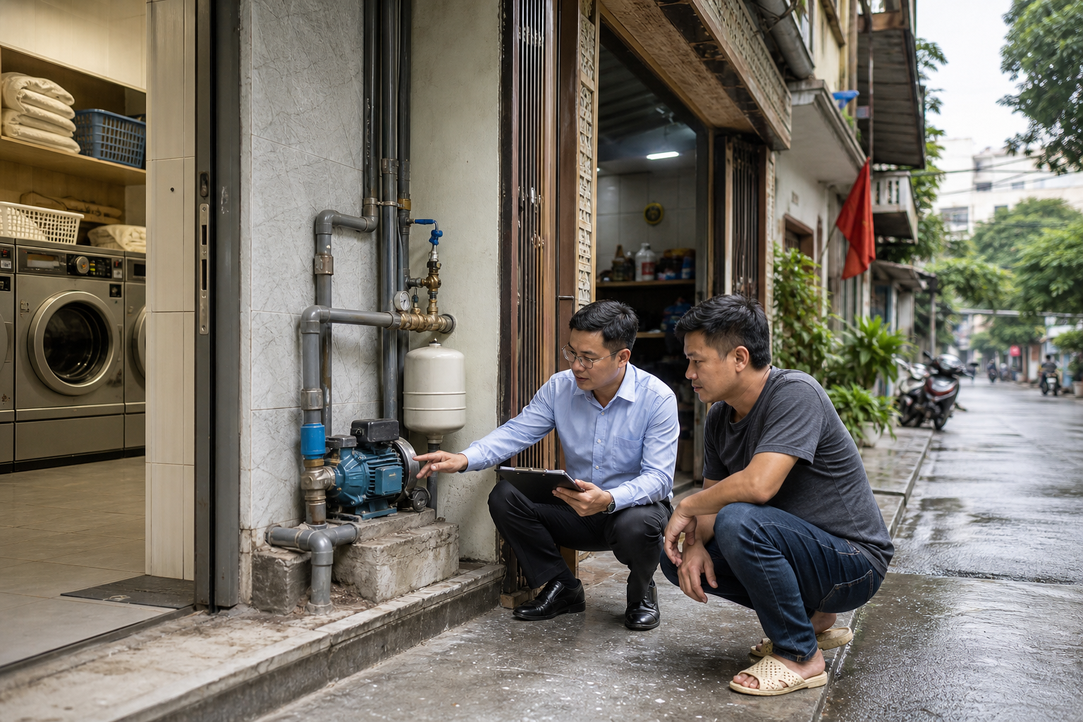1. Xác định đúng nhu cầu dùng nước của mô hình kinh doanh - Tư vấn chọn máy bơm - Máy Bơm Nhập Khẩu Chính Hãng