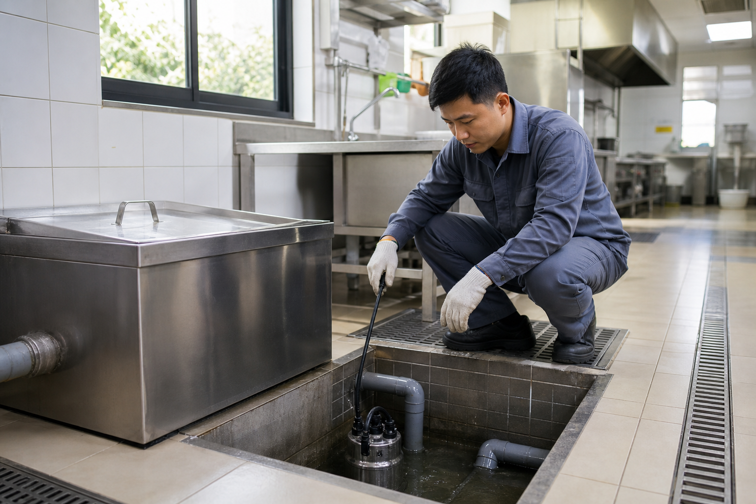 Cách chọn máy bơm nước thải cho nhà hàng tại Hà Nội