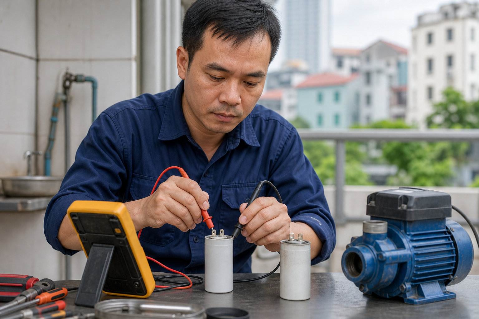 Dấu hiệu thường gặp khi tụ điện có vấn đề - Hướng dẫn sử dụng máy bơm - Máy Bơm Nhập Khẩu Chính Hãng