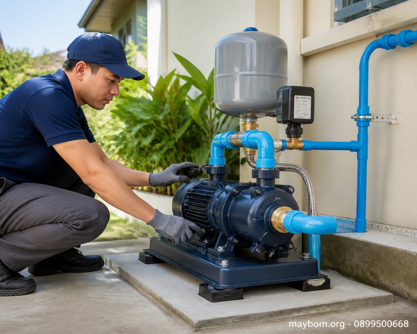 Ưu tiên vị trí khô ráo, dễ thao tác và ít rung