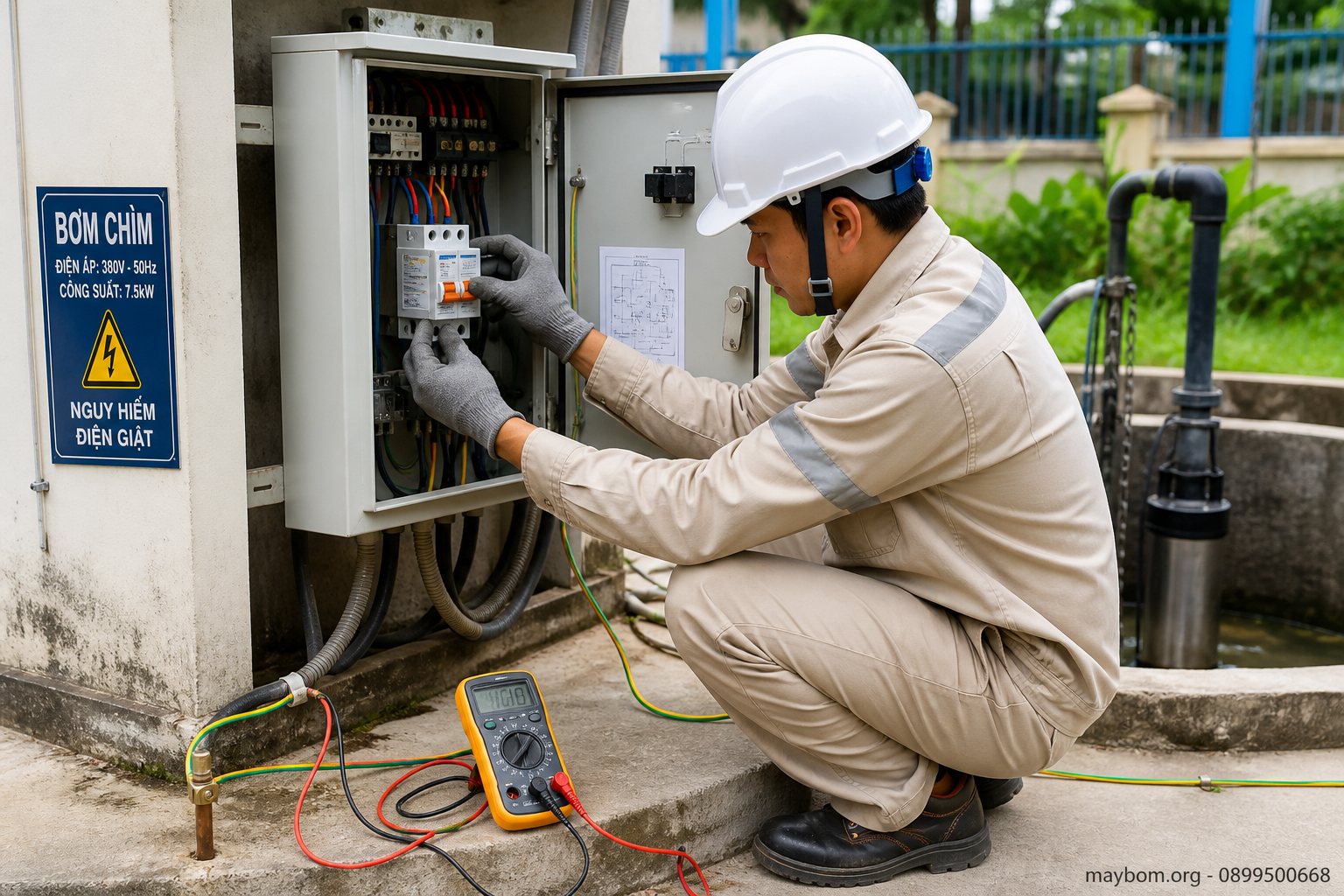 Lắp aptomat chống giật và nối đất đúng kỹ thuật