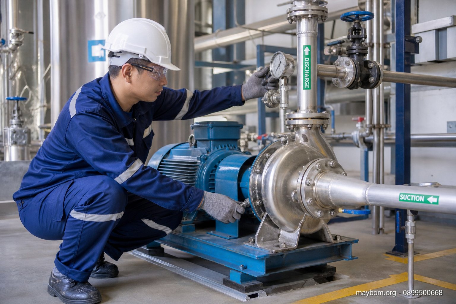 Cách sử dụng máy bơm ly tâm đúng kỹ thuật và hiệu quả