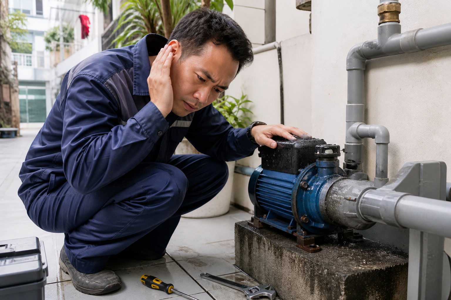 Tiếng kêu thường gặp và ý nghĩa ban đầu - Hướng dẫn sử dụng máy bơm - Máy Bơm Nhập Khẩu Chính Hãng