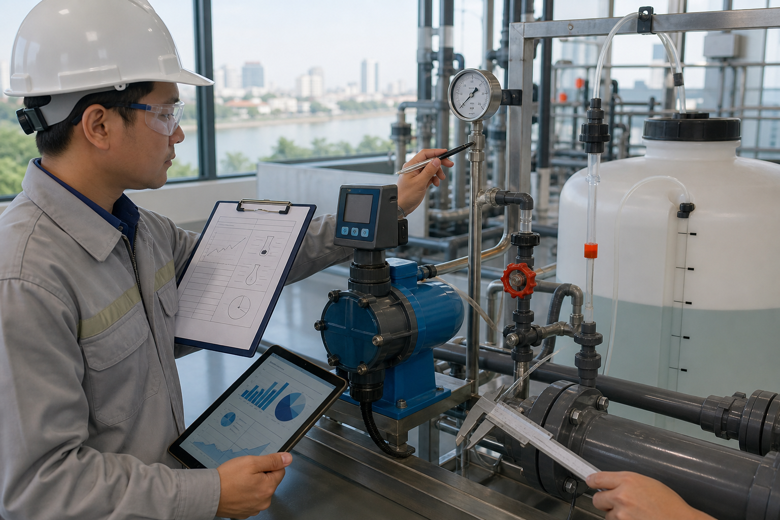 Những thông số cần xác định trước khi chọn bơm - Bơm định lượng - Máy Bơm Nhập Khẩu Chính Hãng