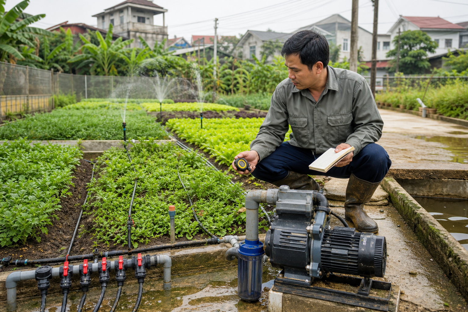 1. Xác định đúng nhu cầu tưới tiêu trước khi chọn máy bơm - Máy bơm nông nghiệp - Máy Bơm Nhập Khẩu Chính Hãng