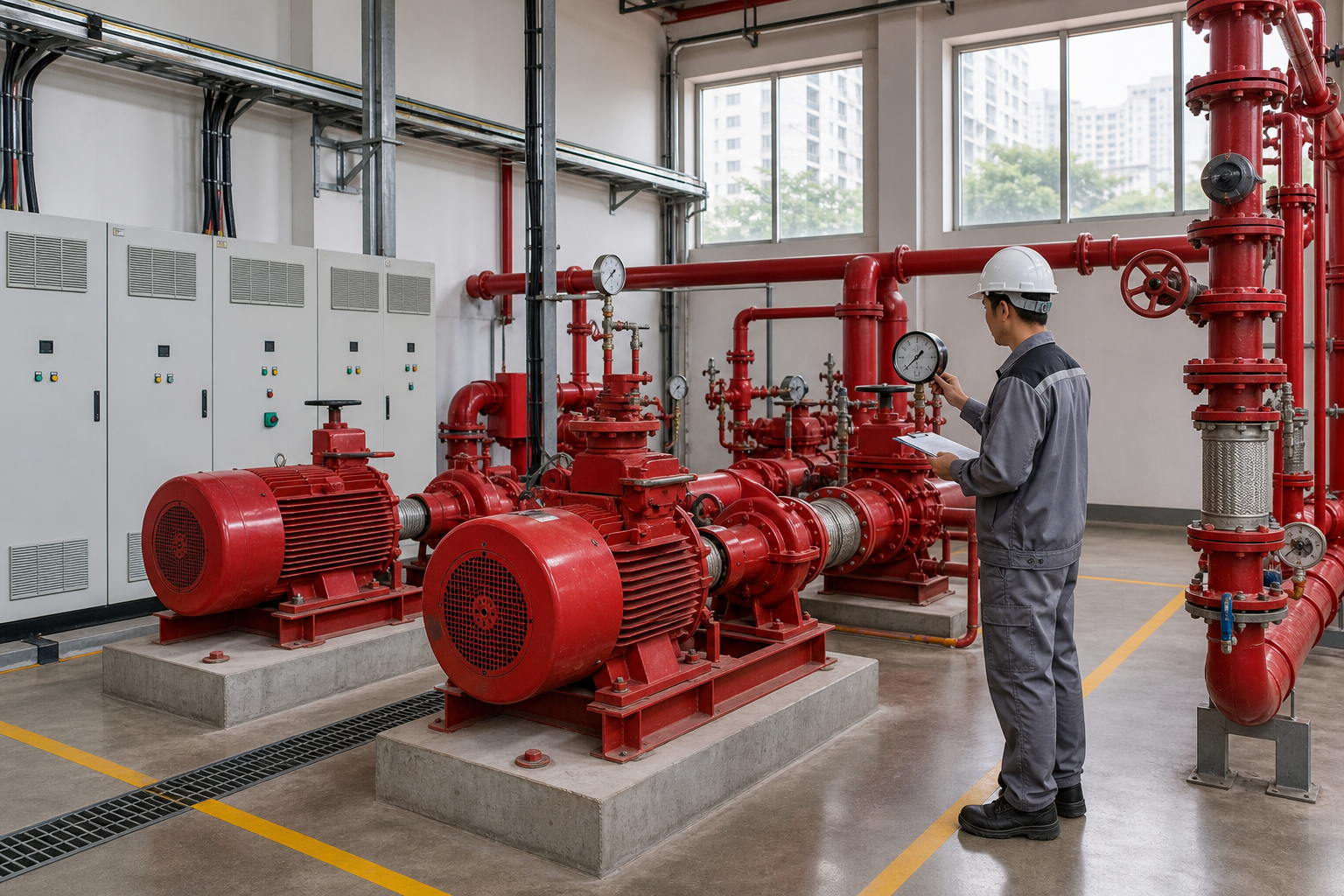 Vì sao nhà xưởng tại Hà Nội cần chọn máy bơm PCCC thật kỹ? - Tin tức ngành nước và máy bơm - Máy Bơm Nhập Khẩu Chính Hãng