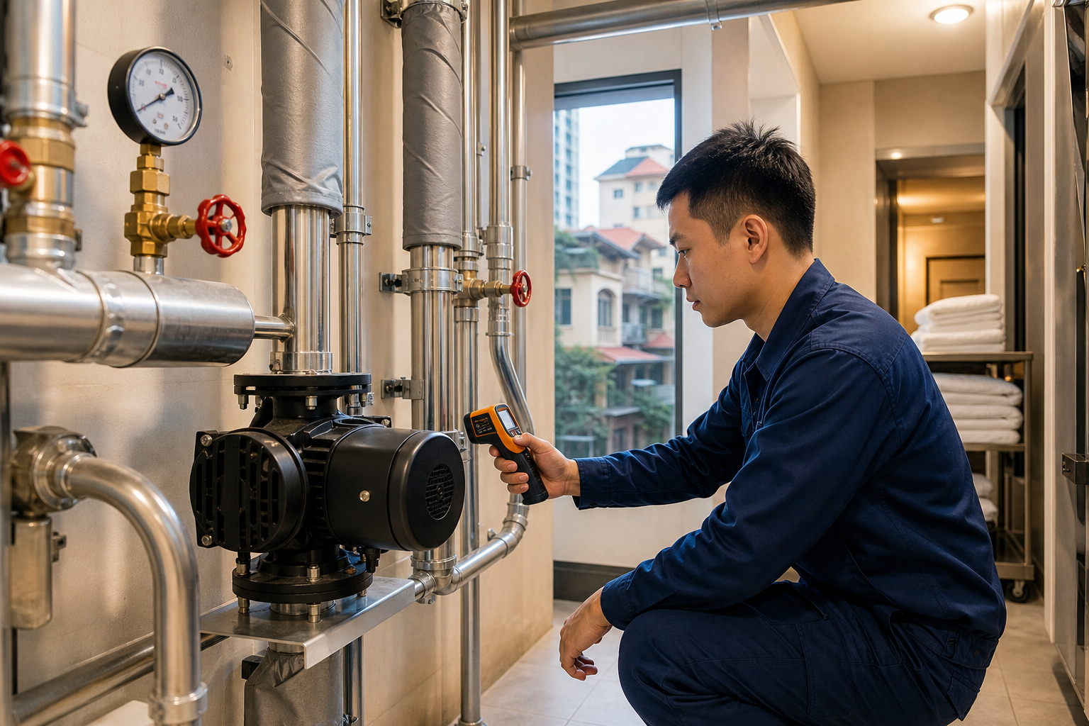 Khi nào khách sạn tại Hà Nội cần bơm tuần hoàn nước nóng? - Tin tức ngành nước và máy bơm - Máy Bơm Nhập Khẩu Chính Hãng