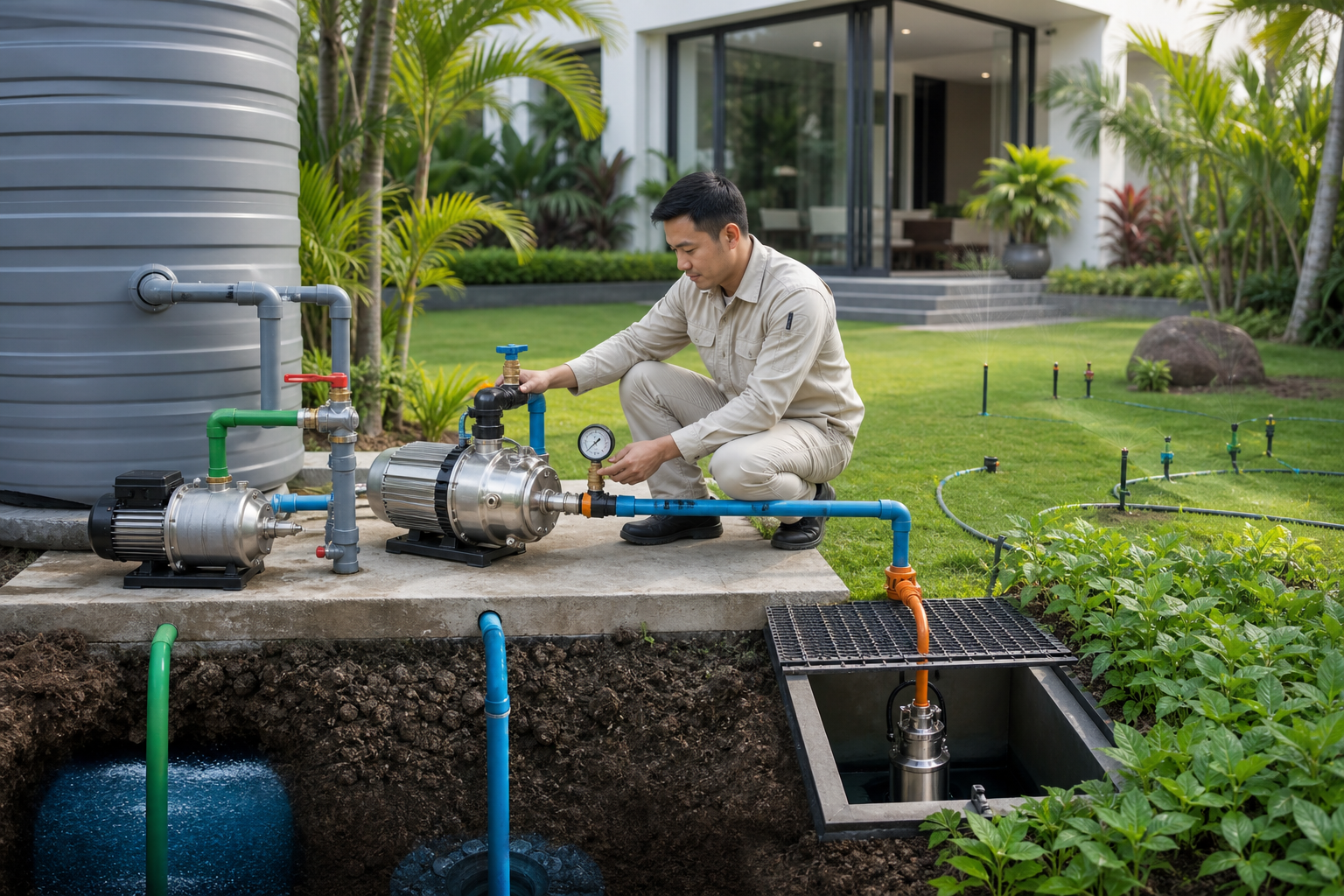 2. Chọn loại máy bơm phù hợp với nguồn nước và hệ tưới - Tin tức ngành nước và máy bơm - Máy Bơm Nhập Khẩu Chính Hãng