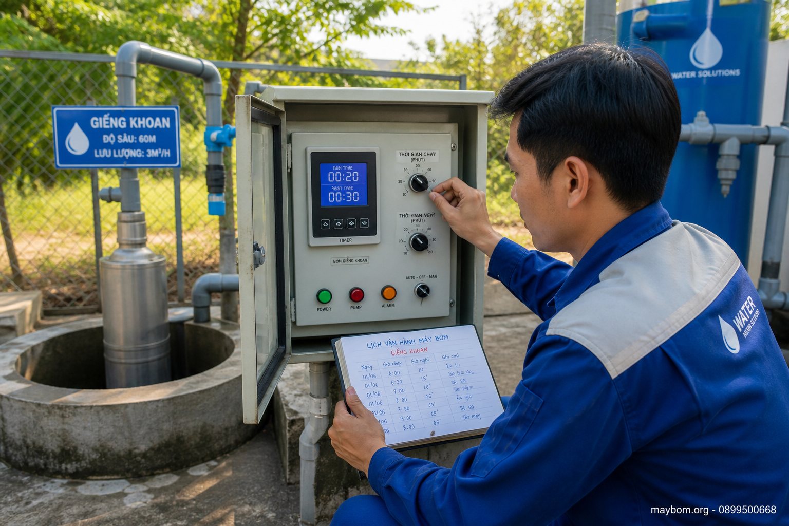 Điều chỉnh thời gian chạy nghỉ hợp lý