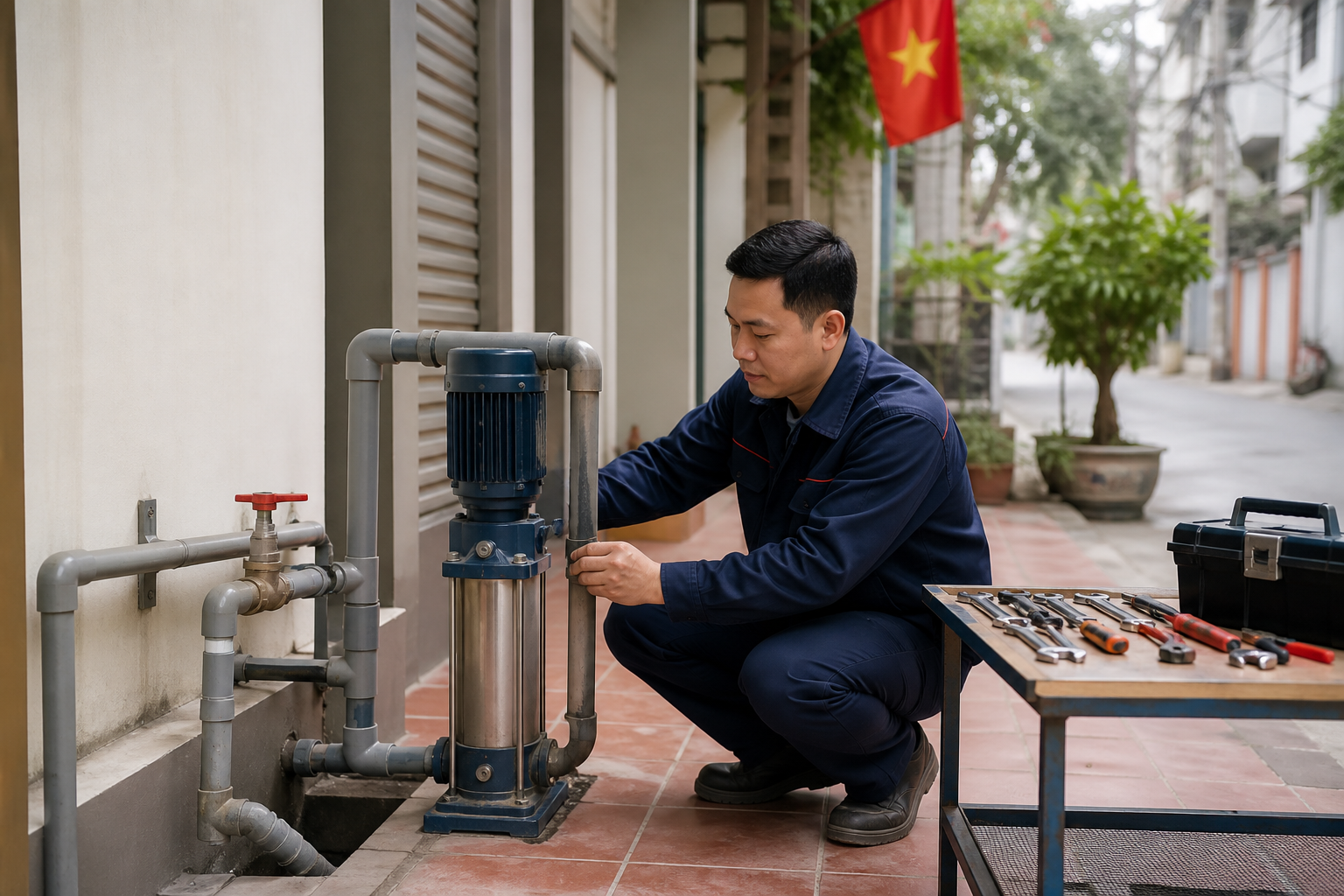 Khi nào cần thay phớt và van một chiều máy bơm giếng khoan?