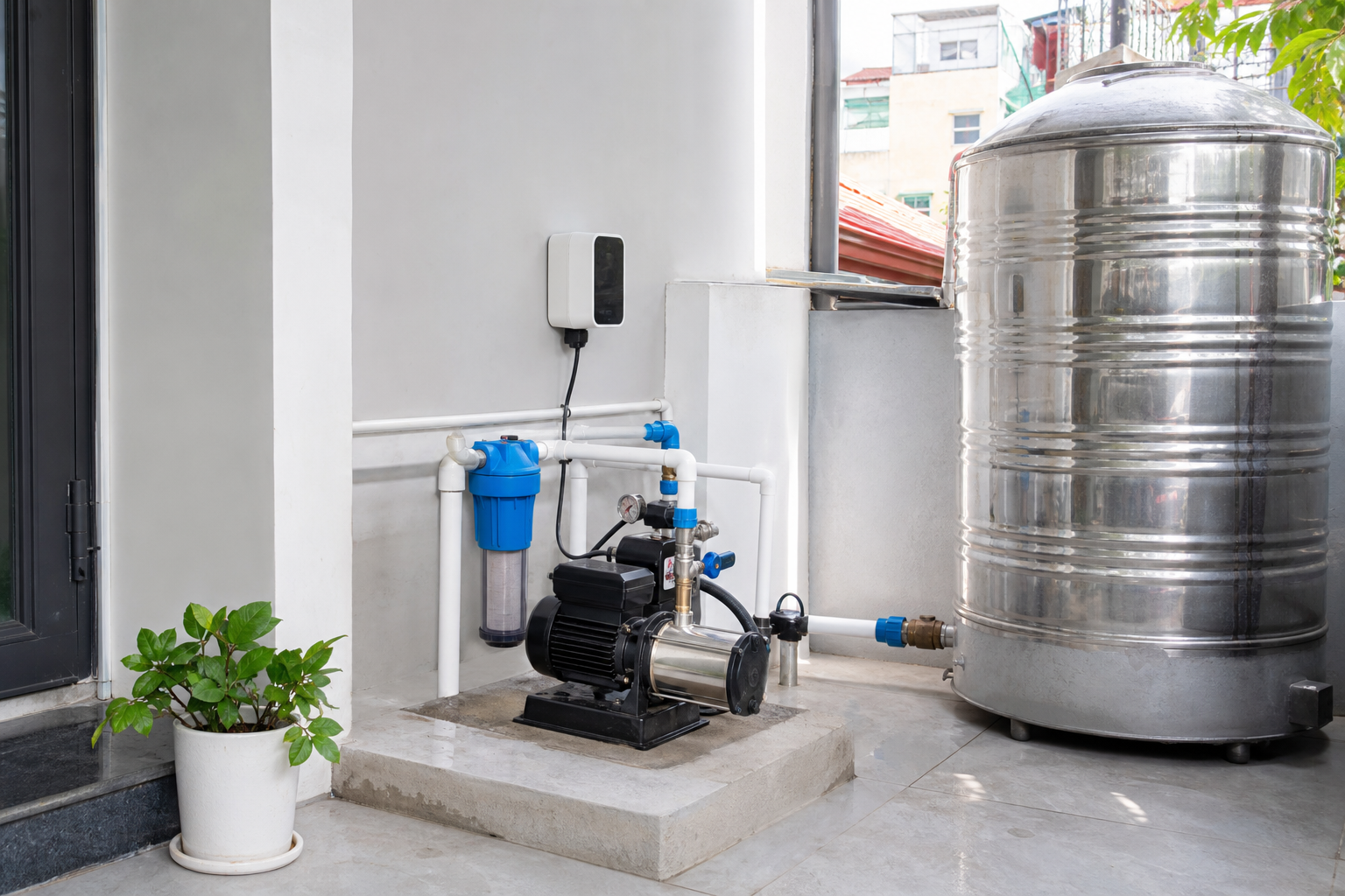 Khi nào nên lắp phao tự ngắt cho máy bơm nước gia đình