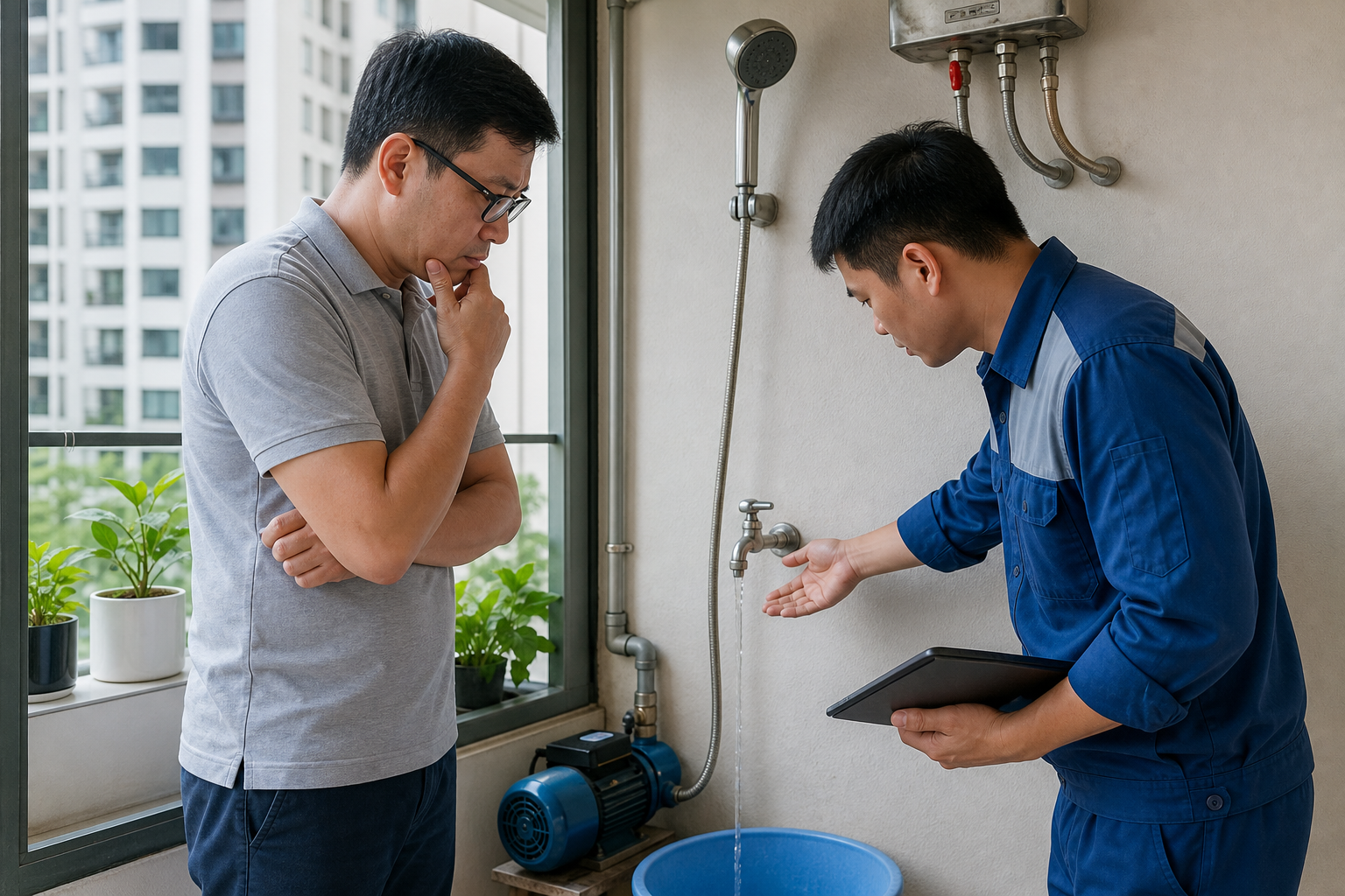 Những dấu hiệu nên cân nhắc lắp bơm - Lắp đặt máy bơm - Máy Bơm Nhập Khẩu Chính Hãng