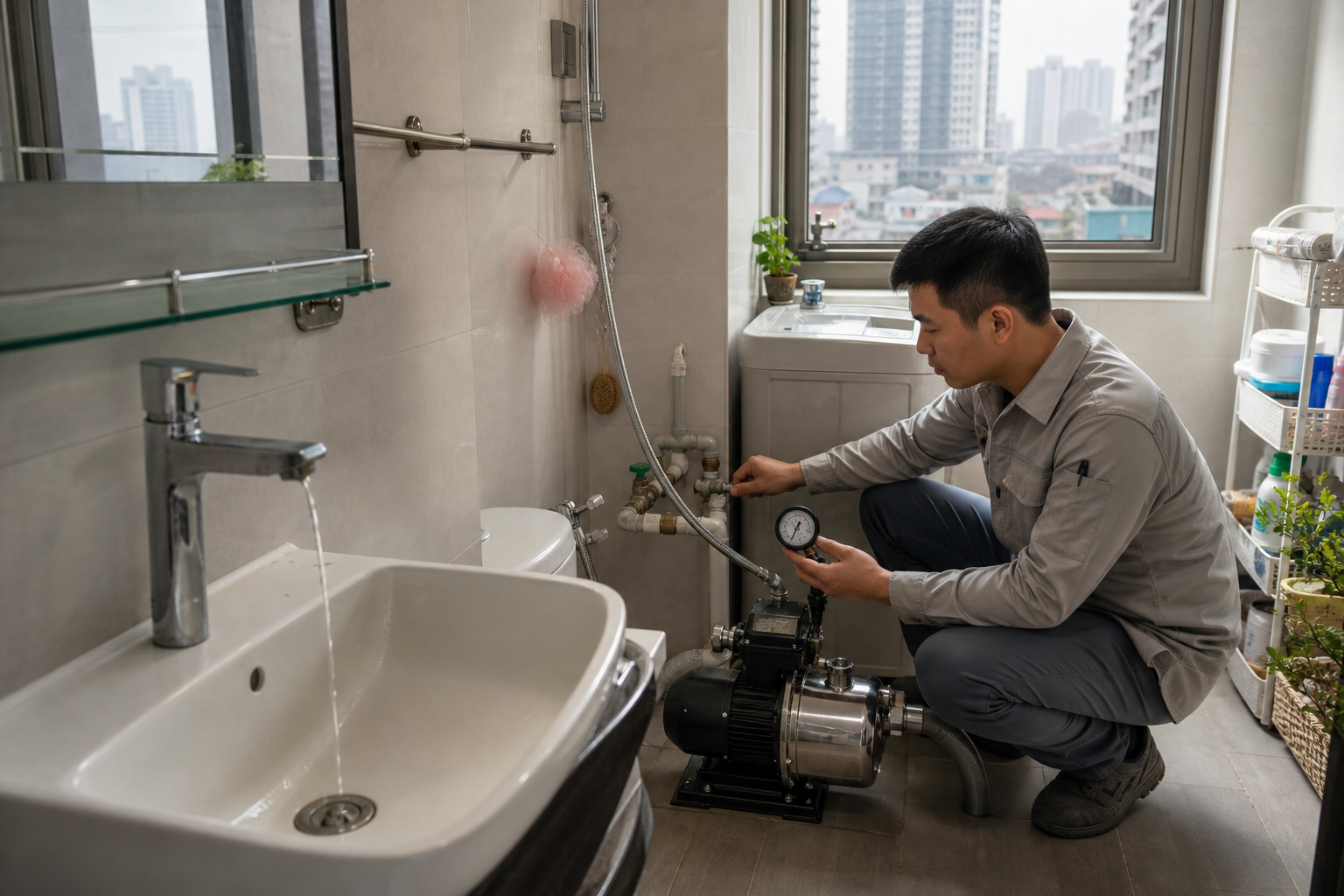 Vì sao căn hộ chung cư ở Hà Nội thường cần máy bơm tăng áp? - Lắp đặt máy bơm - Máy Bơm Nhập Khẩu Chính Hãng