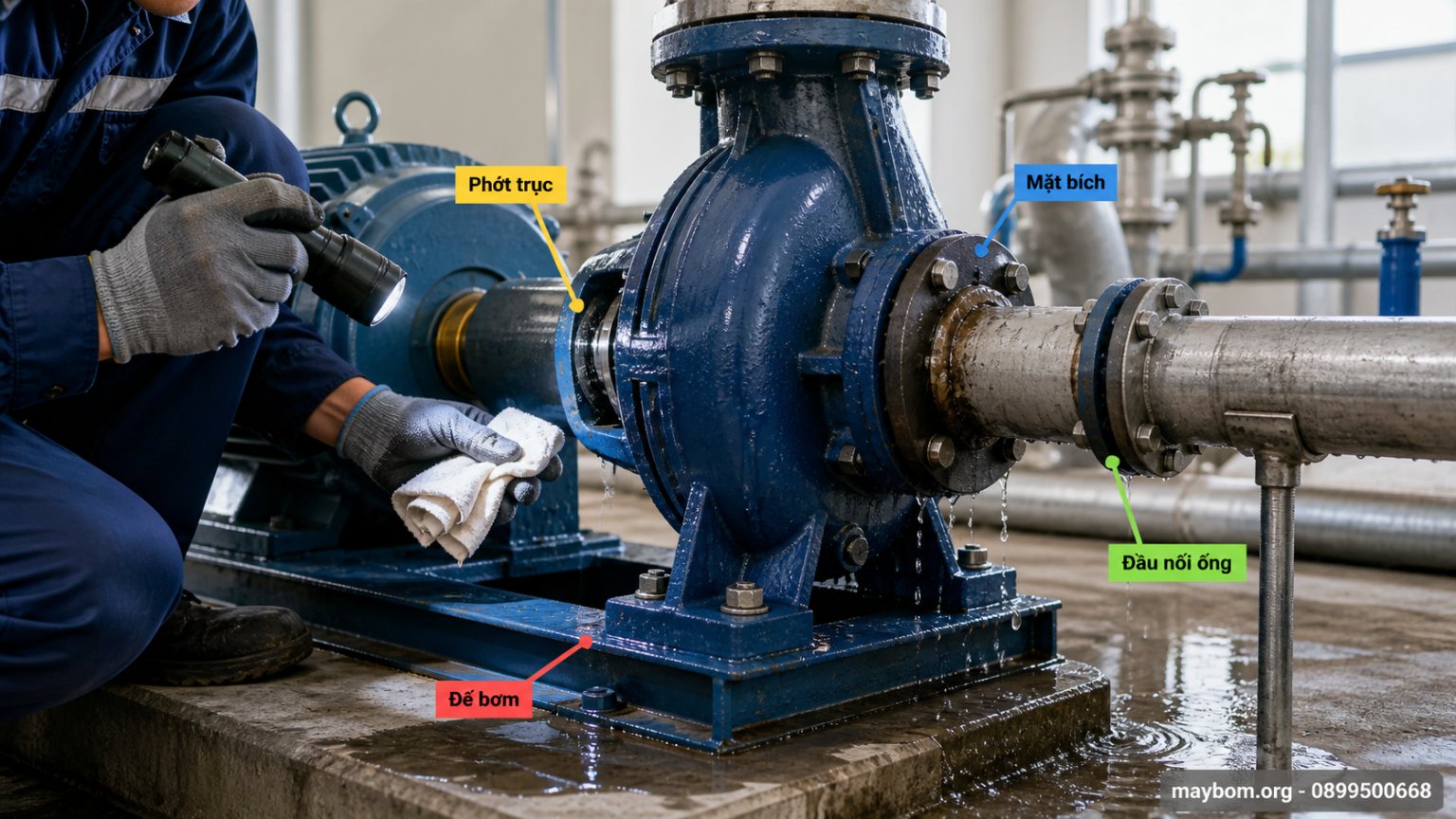 Phân biệt vị trí rò theo khu vực