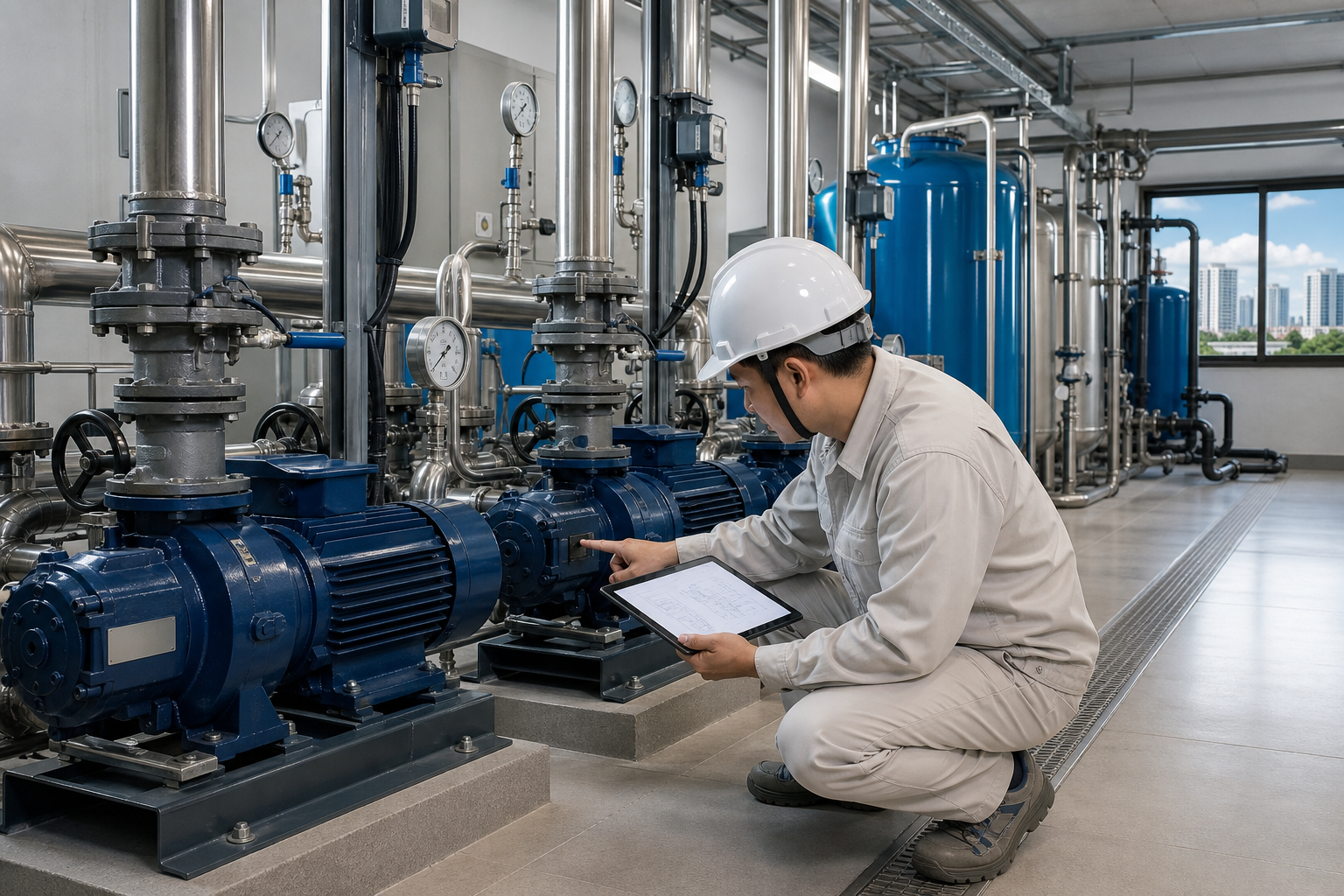 Những thông số cần làm rõ trước khi chọn máy bơm - Máy bơm công nghiệp - Máy Bơm Nhập Khẩu Chính Hãng