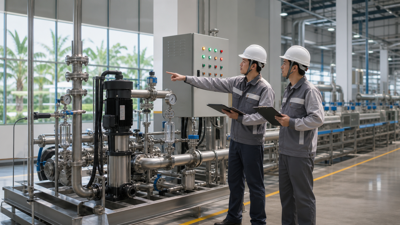 Khi nào nhà máy tại Hà Nội cần máy bơm cấp nước sản xuất riêng? - Máy bơm công nghiệp - Máy Bơm Nhập Khẩu Chính Hãng