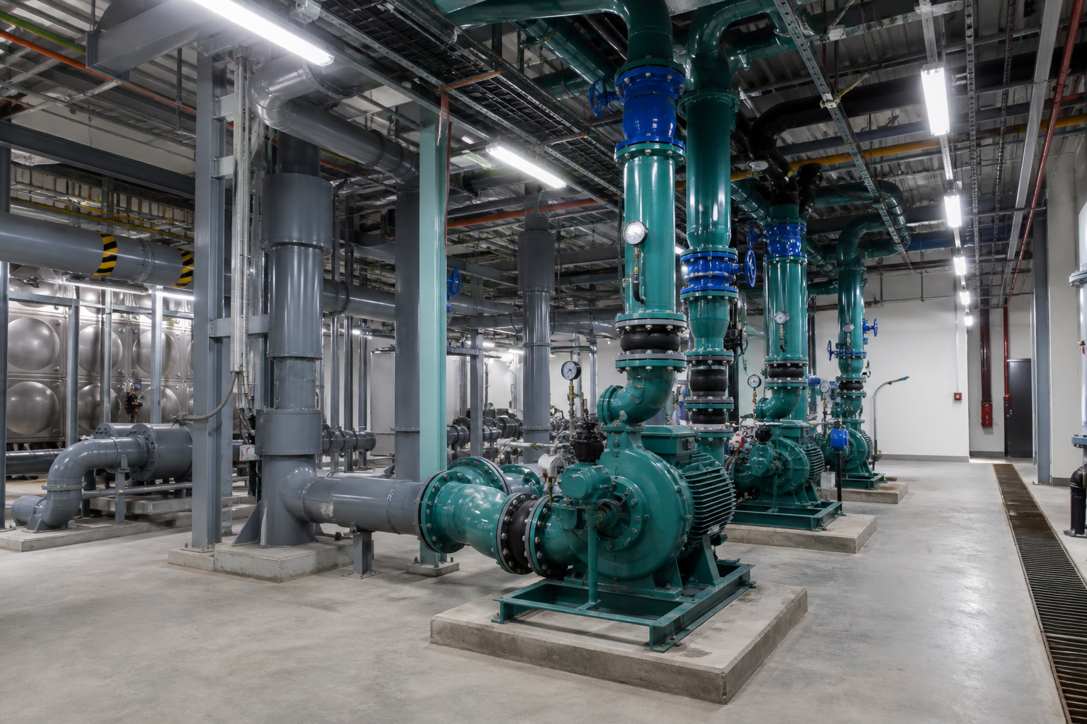 Máy bơm công nghiệp cho hệ HVAC tại Hà Nội