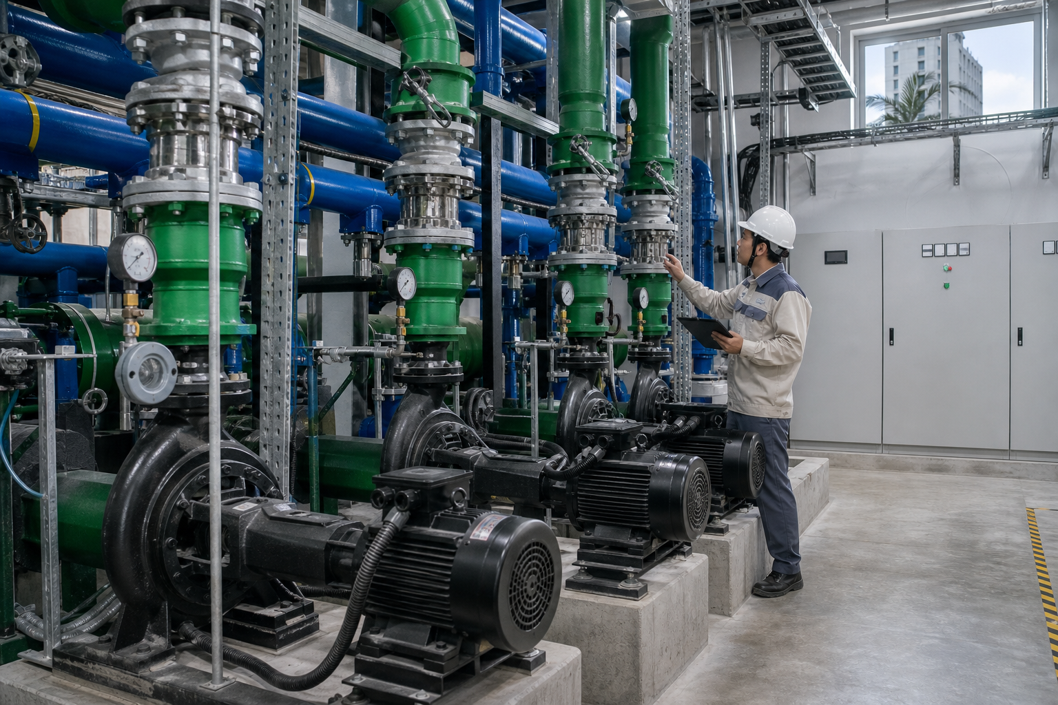 Tiêu chí chọn máy bơm công nghiệp cho hệ HVAC - Máy bơm công nghiệp - Máy Bơm Nhập Khẩu Chính Hãng