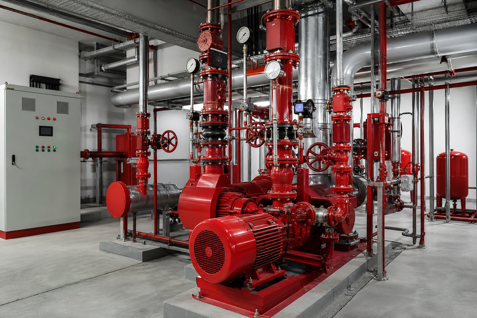 Máy bơm công nghiệp cho hệ thống PCCC tại Hà Nội