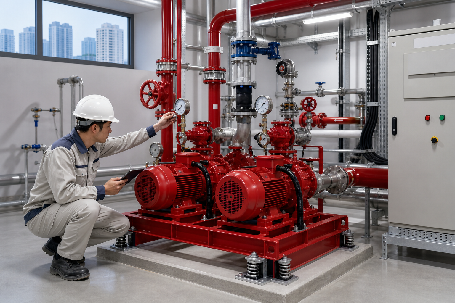 Vì sao hệ thống PCCC cần máy bơm công nghiệp phù hợp? - Máy bơm công nghiệp - Máy Bơm Nhập Khẩu Chính Hãng