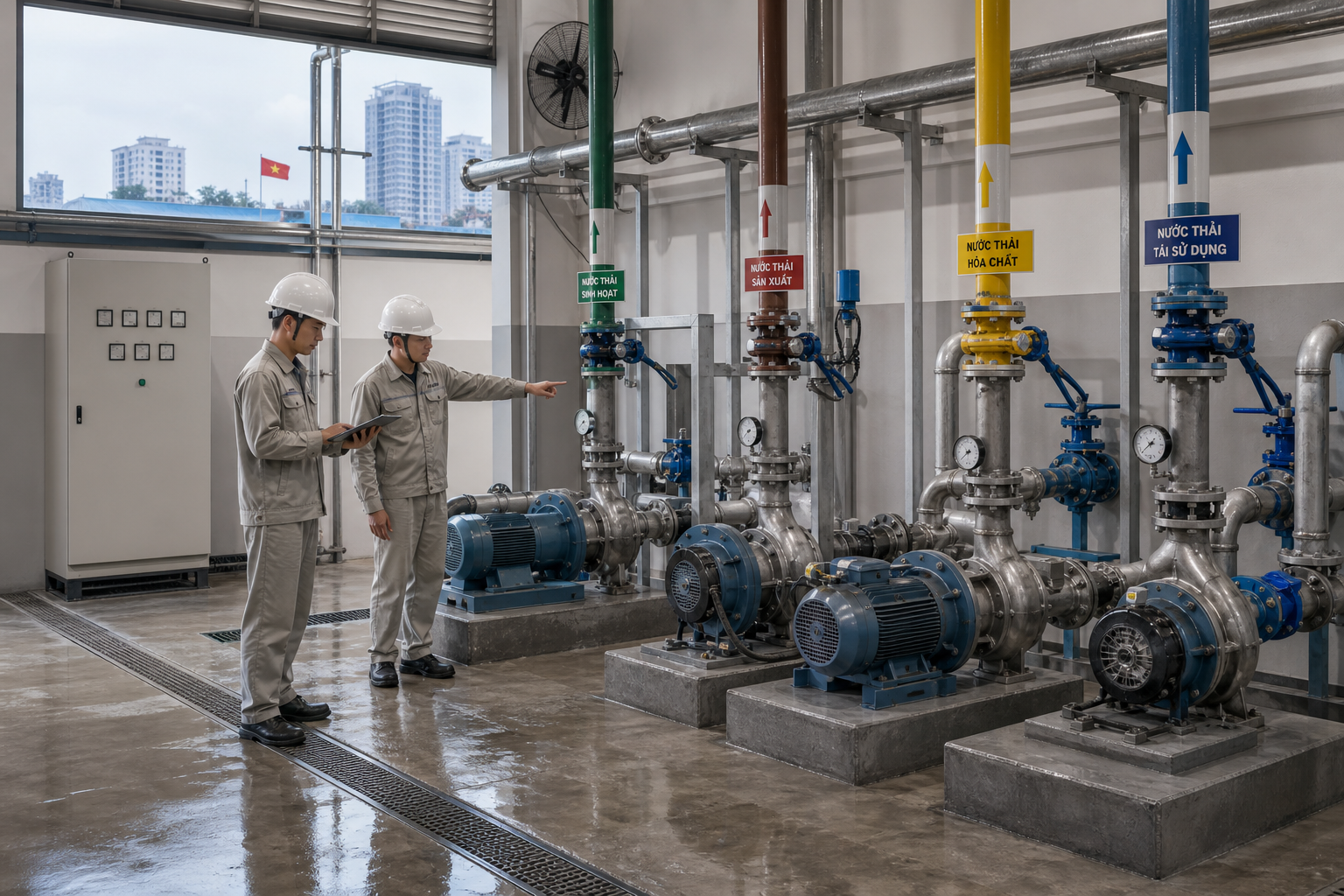 Vì sao hệ thống xử lý nước thải cần chọn bơm riêng? - Máy bơm công nghiệp - Máy Bơm Nhập Khẩu Chính Hãng