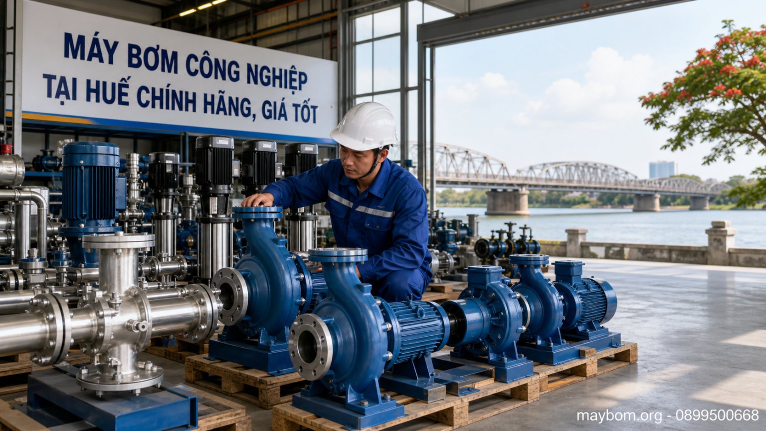 Máy Bơm Công Nghiệp Tại Huế Chính Hãng, Giá Tốt