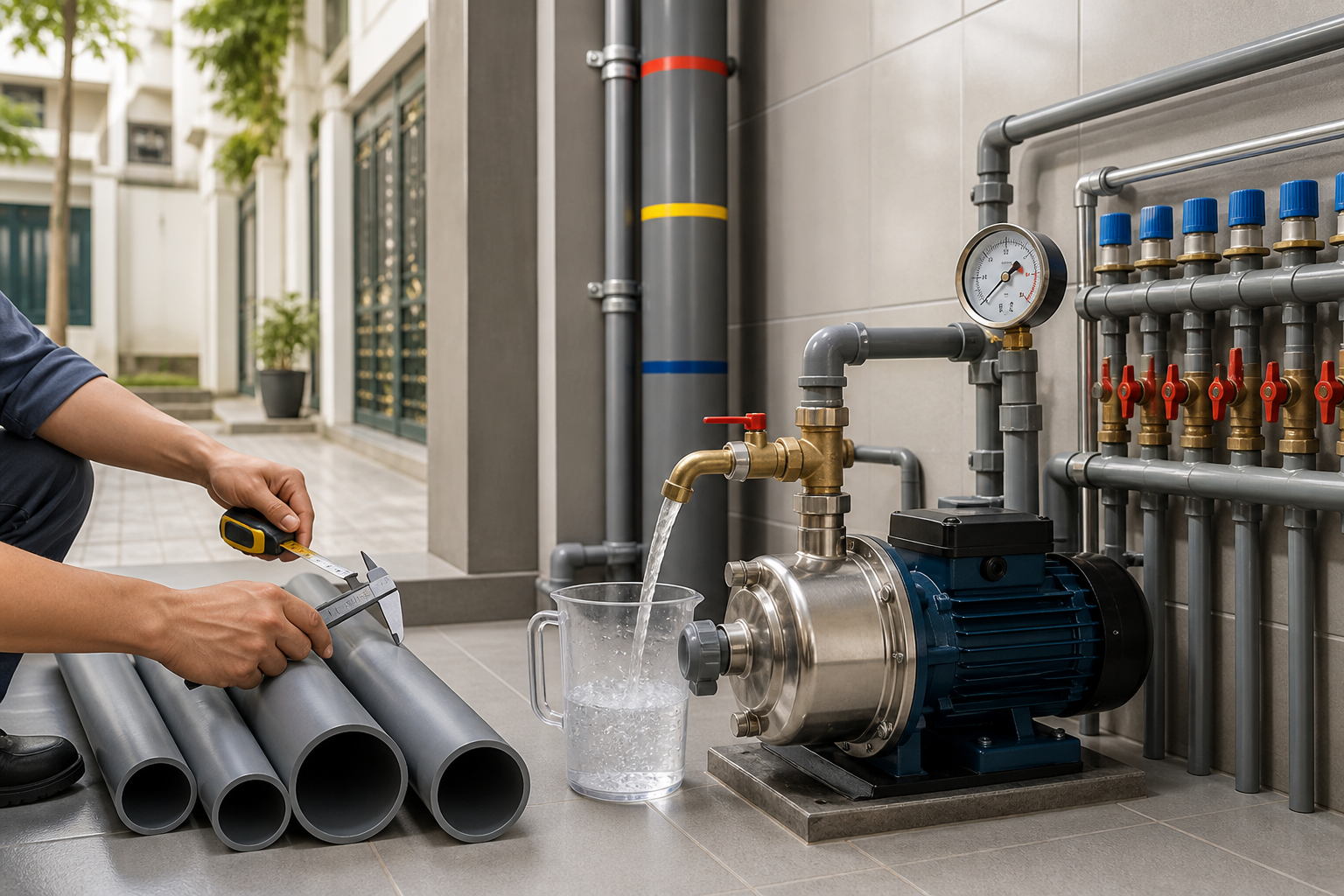 Cách xác định lưu lượng, cột áp và đường ống trước khi chọn bơm - Máy bơm ly tâm - Máy Bơm Nhập Khẩu Chính Hãng