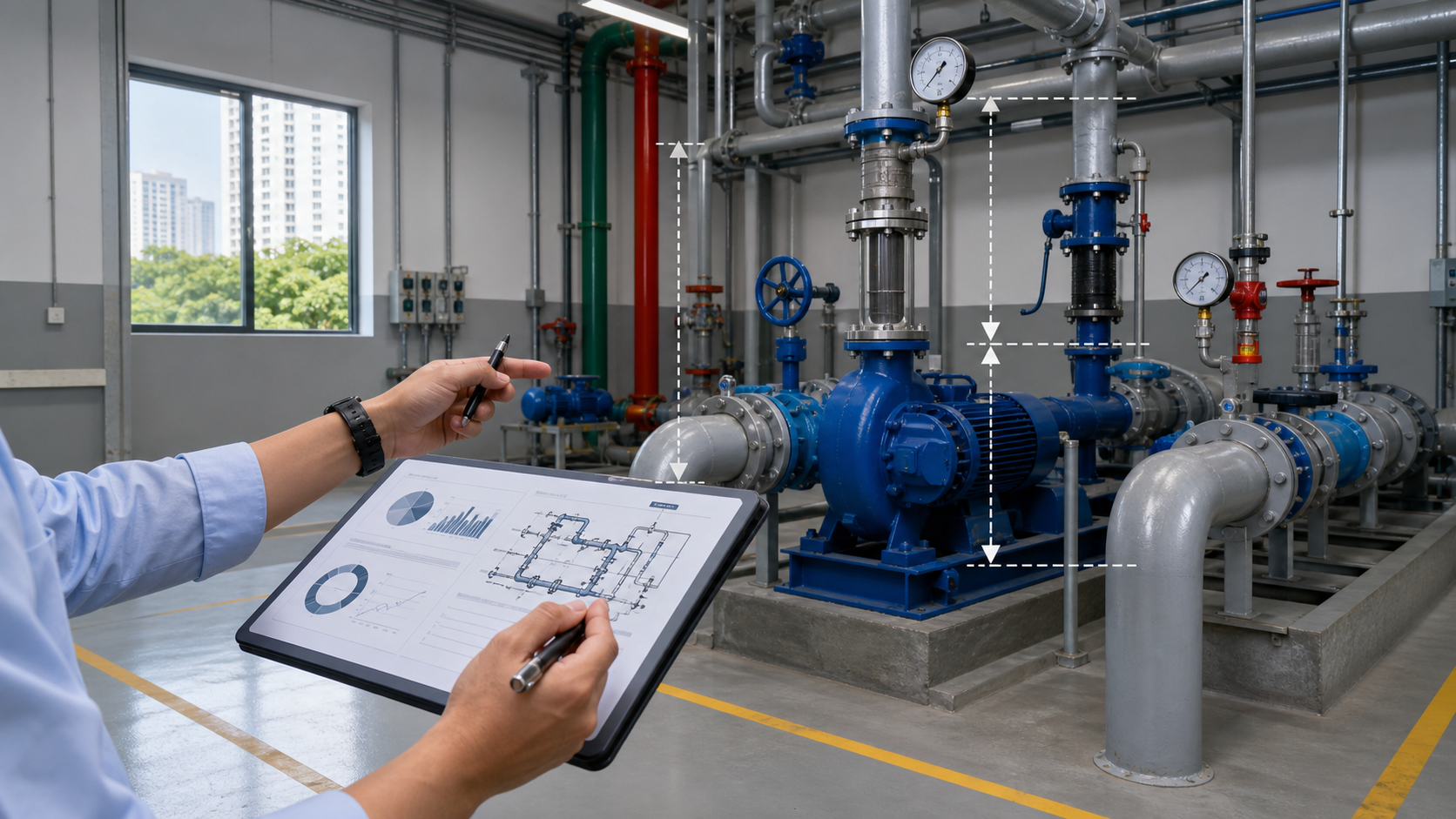 Các thông số cần xác định trước khi chọn bơm - Máy bơm ly tâm - Máy Bơm Nhập Khẩu Chính Hãng