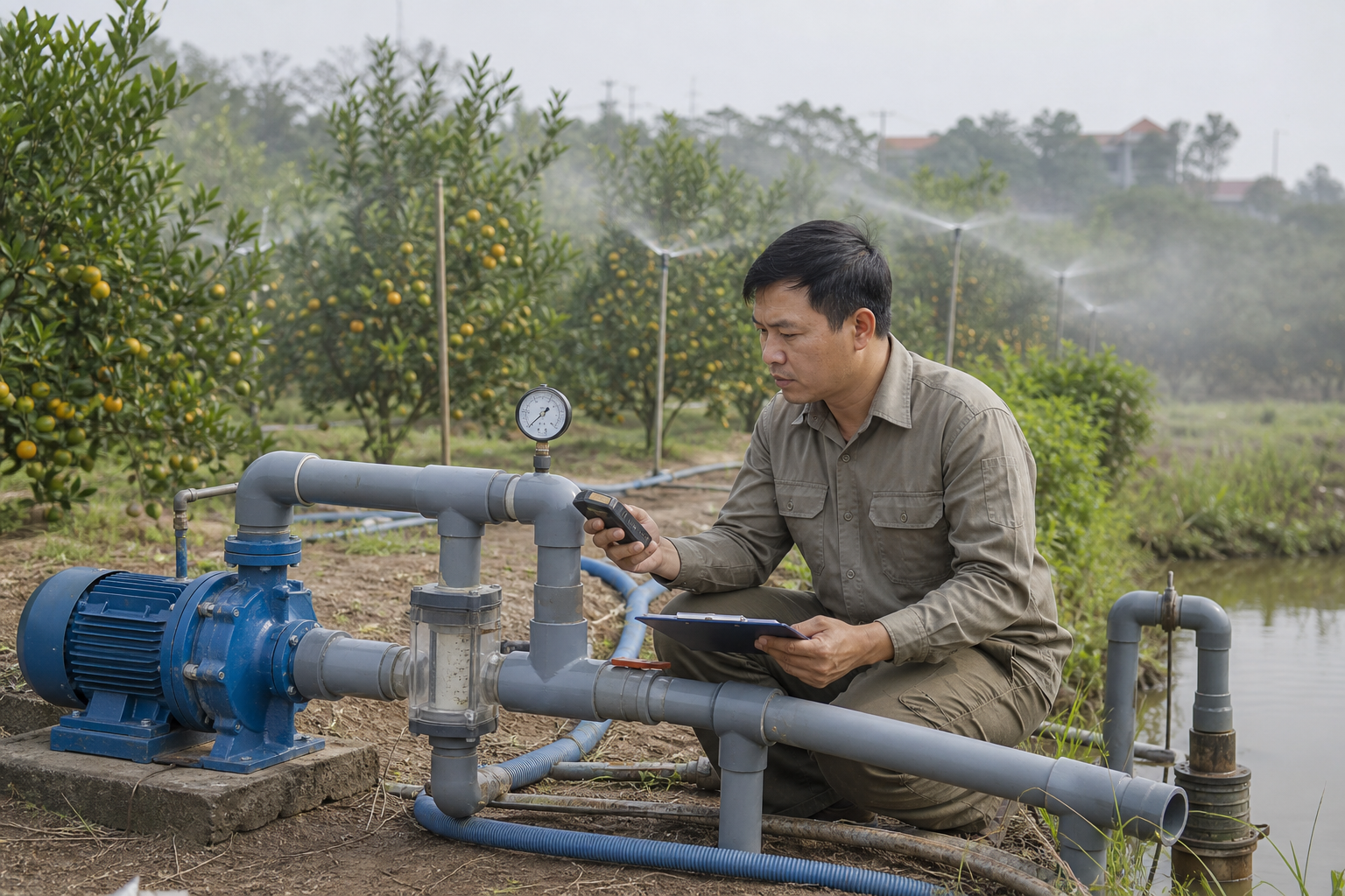 Các thông số nên chuẩn bị trước khi mua máy bơm - Máy bơm nông nghiệp - Máy Bơm Nhập Khẩu Chính Hãng