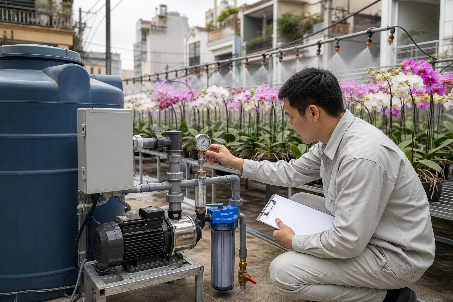 Các thông số nên kiểm tra trước khi mua máy bơm tưới lan - Máy bơm nông nghiệp - Máy Bơm Nhập Khẩu Chính Hãng