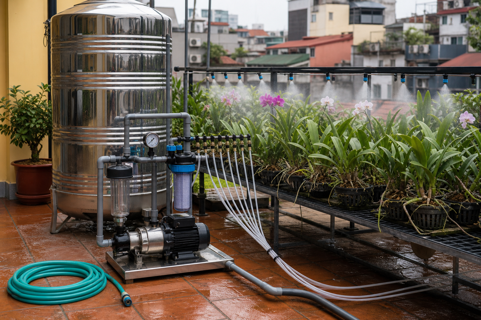 Vì sao tưới lan cần chọn bơm khác với tưới cây thông thường? - Máy bơm nông nghiệp - Máy Bơm Nhập Khẩu Chính Hãng