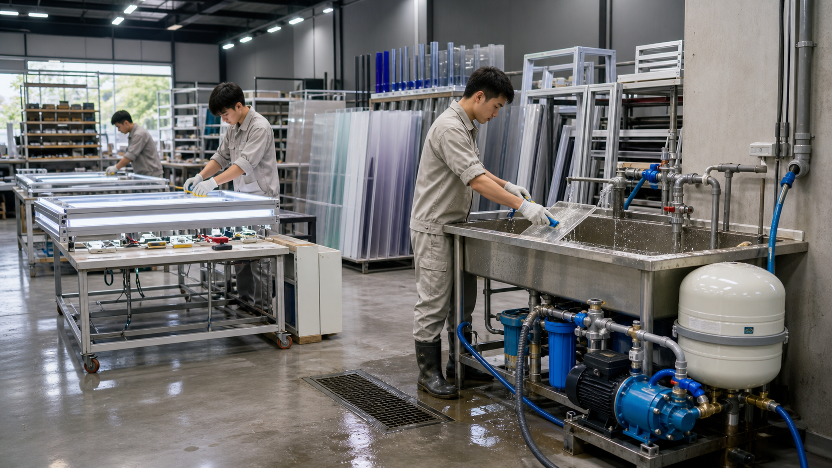 Nhu cầu cấp nước trong xưởng biển hiệu khác gì nhà dân? - So sánh và đánh giá máy bơm - Máy Bơm Nhập Khẩu Chính Hãng