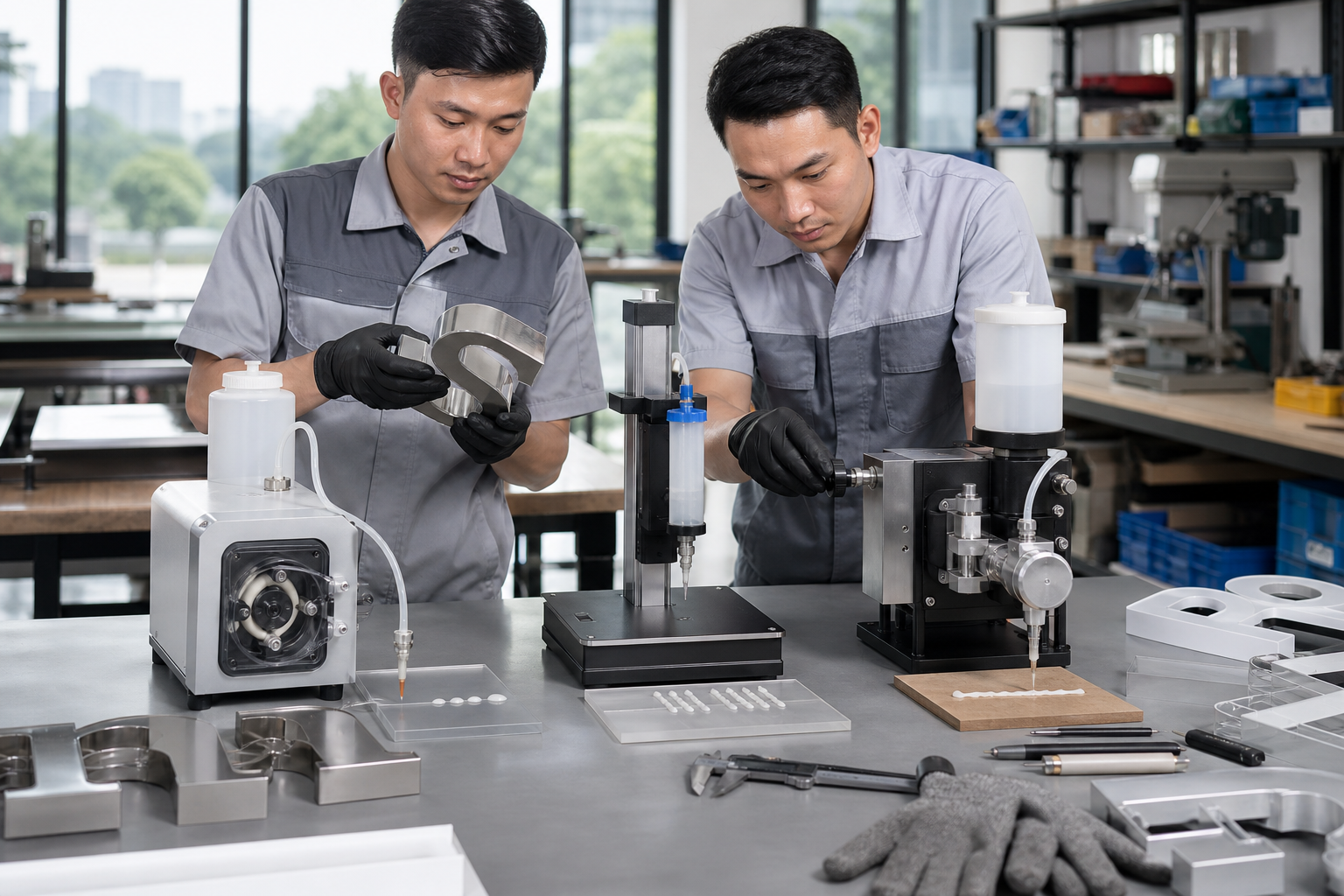 So sánh các loại máy bơm định lượng keo thường gặp - So sánh và đánh giá máy bơm - Máy Bơm Nhập Khẩu Chính Hãng