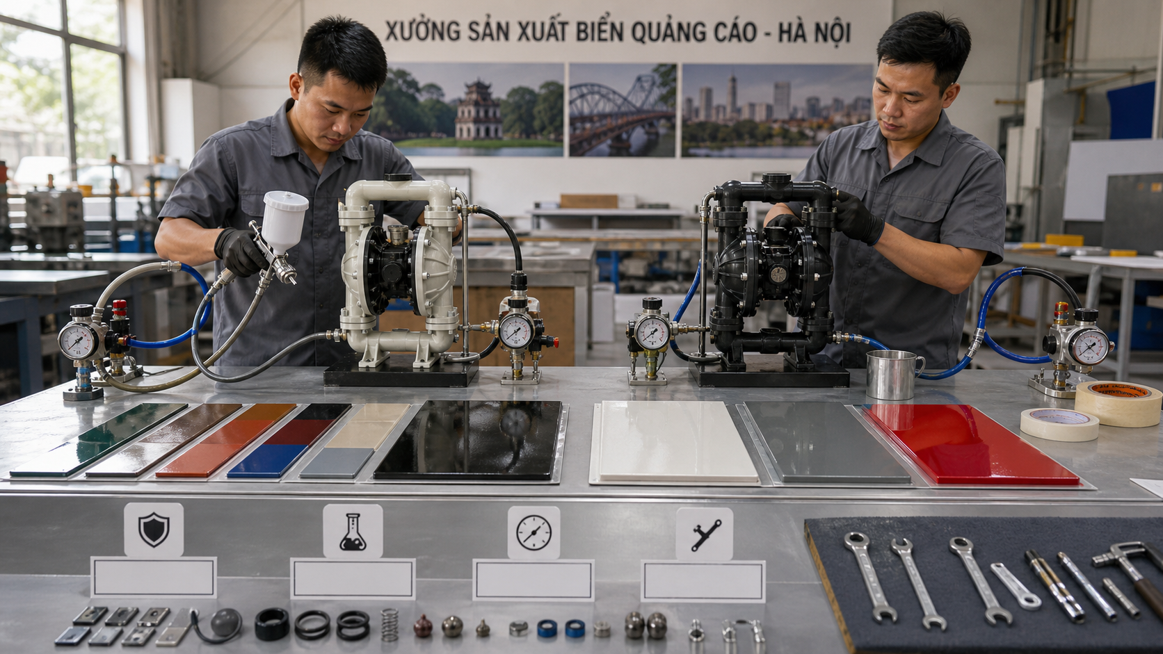 So sánh các tiêu chí quan trọng khi chọn máy bơm màng - So sánh và đánh giá máy bơm - Máy Bơm Nhập Khẩu Chính Hãng