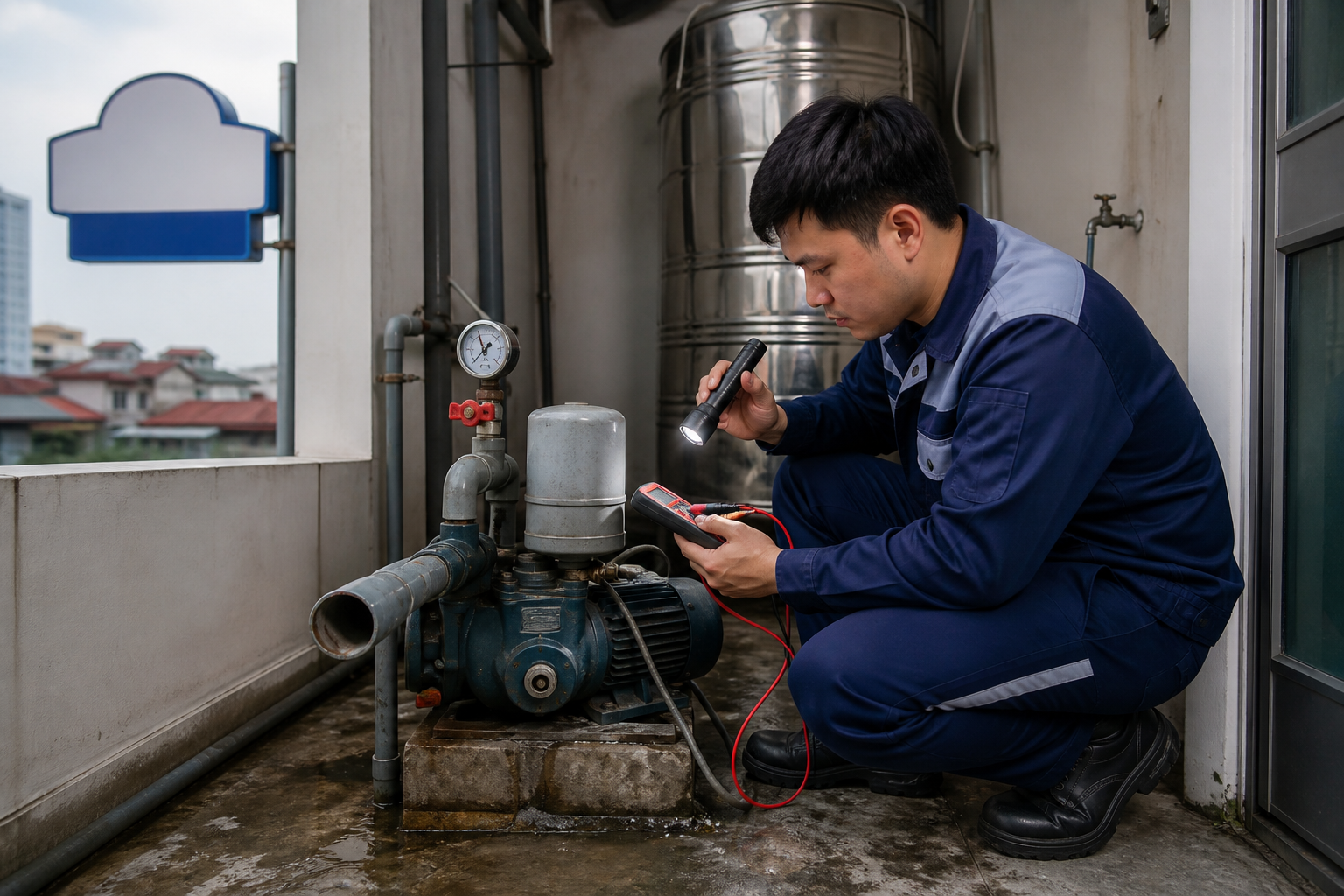 Dấu hiệu máy bơm không lên nước thường gặp - Bảo dưỡng và sửa chữa máy bơm - Máy Bơm Nhập Khẩu Chính Hãng