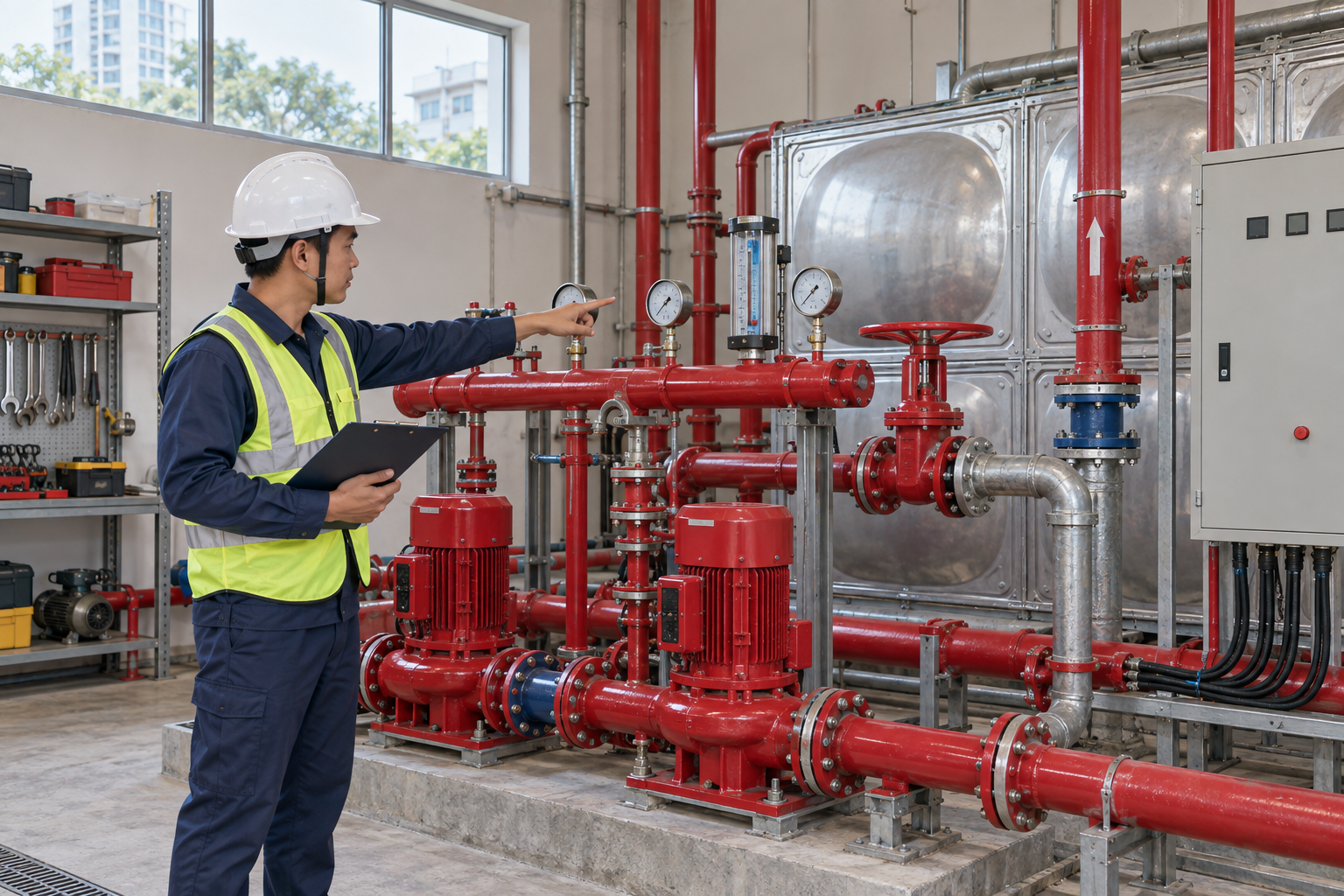 2. Các thông số quan trọng khi chọn máy bơm PCCC - Tư vấn chọn máy bơm - Máy Bơm Nhập Khẩu Chính Hãng