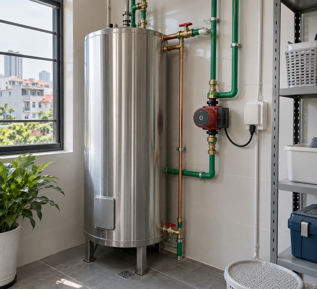 Cách chọn máy bơm tuần hoàn nước nóng tại Hà Nội
