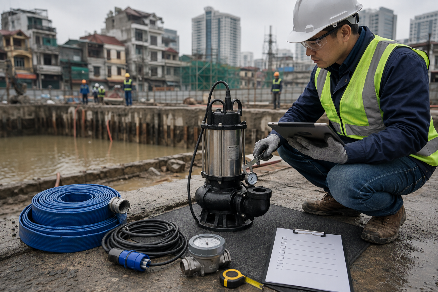 Các thông số cần kiểm tra trước khi chọn bơm - Máy bơm chìm - Máy Bơm Nhập Khẩu Chính Hãng